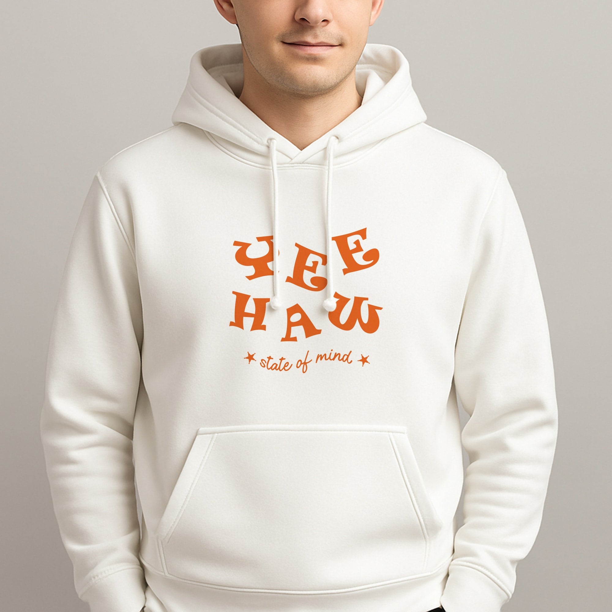Yee-Haw State Of Mind Unisex Hooded Pullover