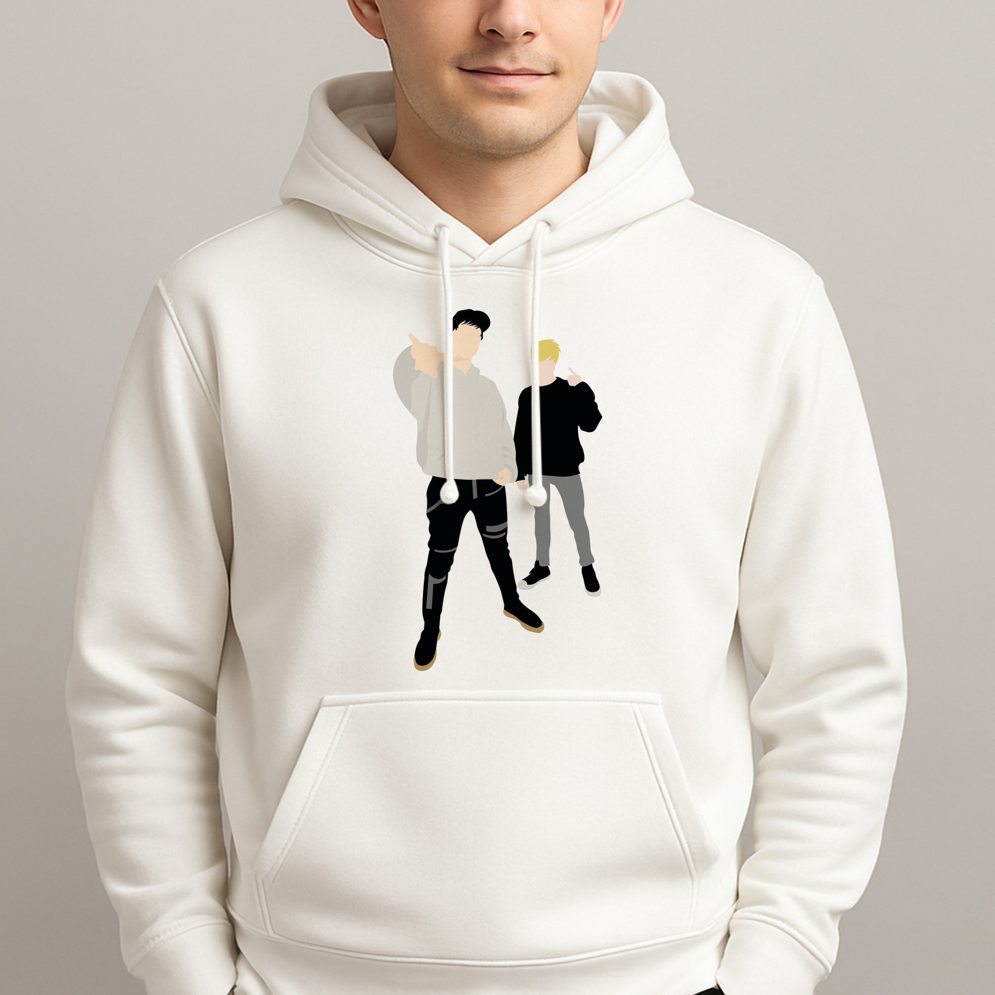 Standing - S & C Unisex Hooded Pullover
