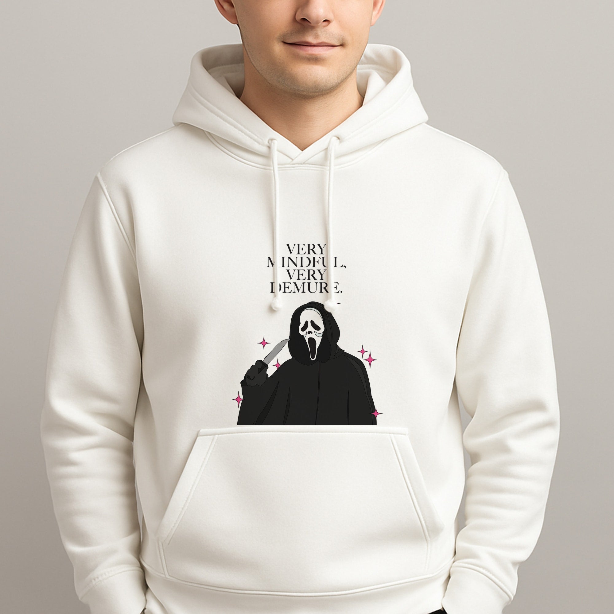 Very Mindful, Very Demure Unisex Hooded Pullover