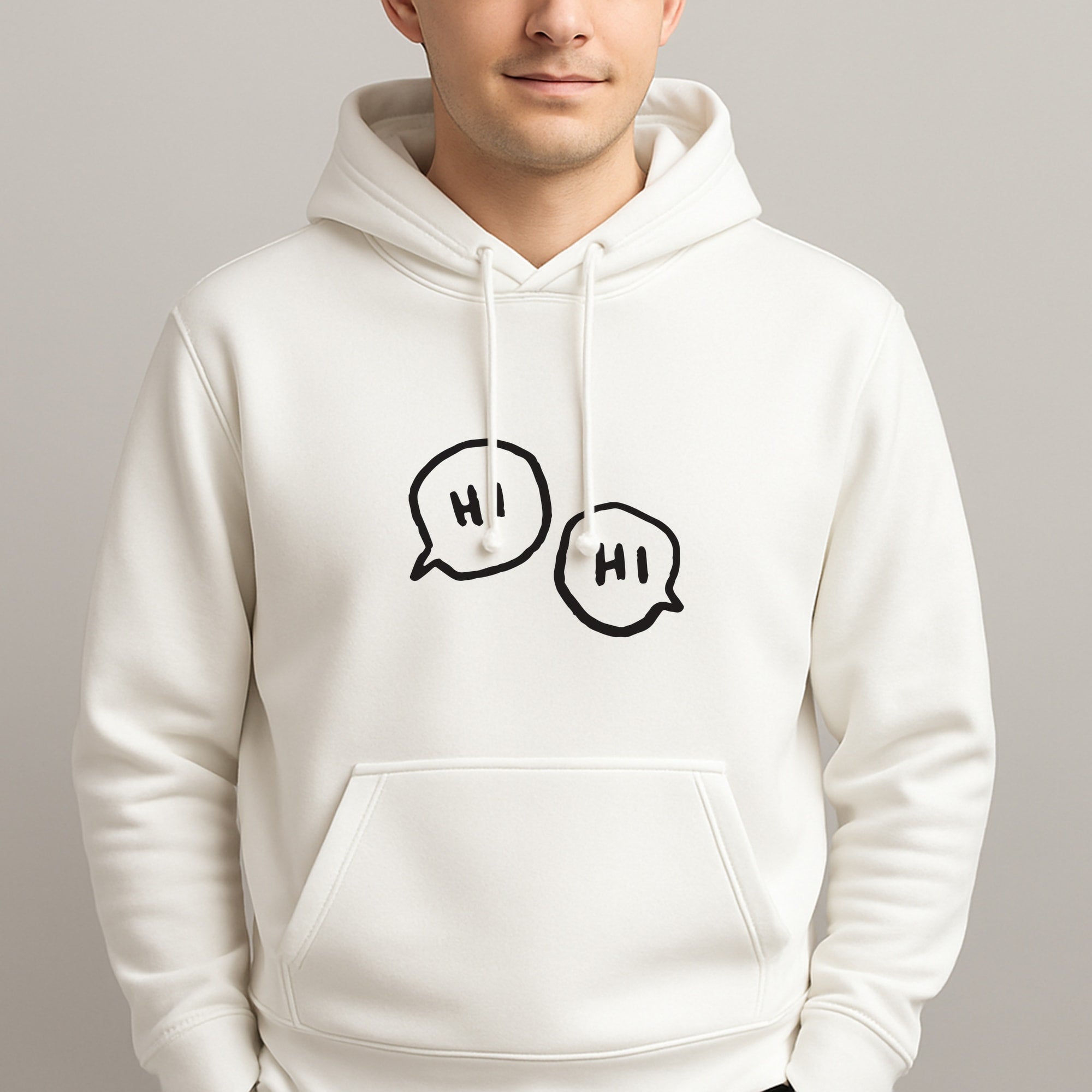 Hi Hi - Heart TV Hoodie