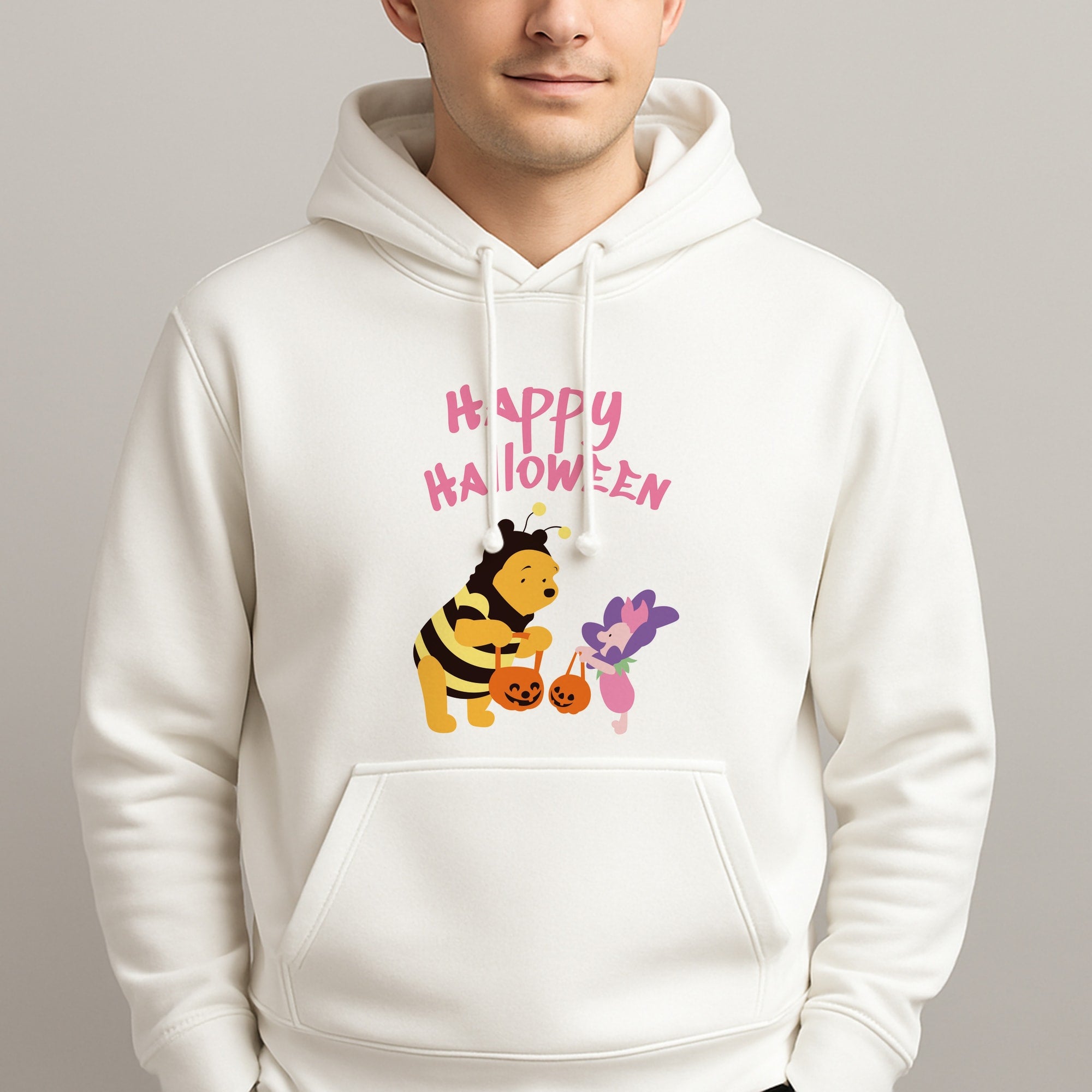 Winnie Halloween Unisex Hooded Pullover