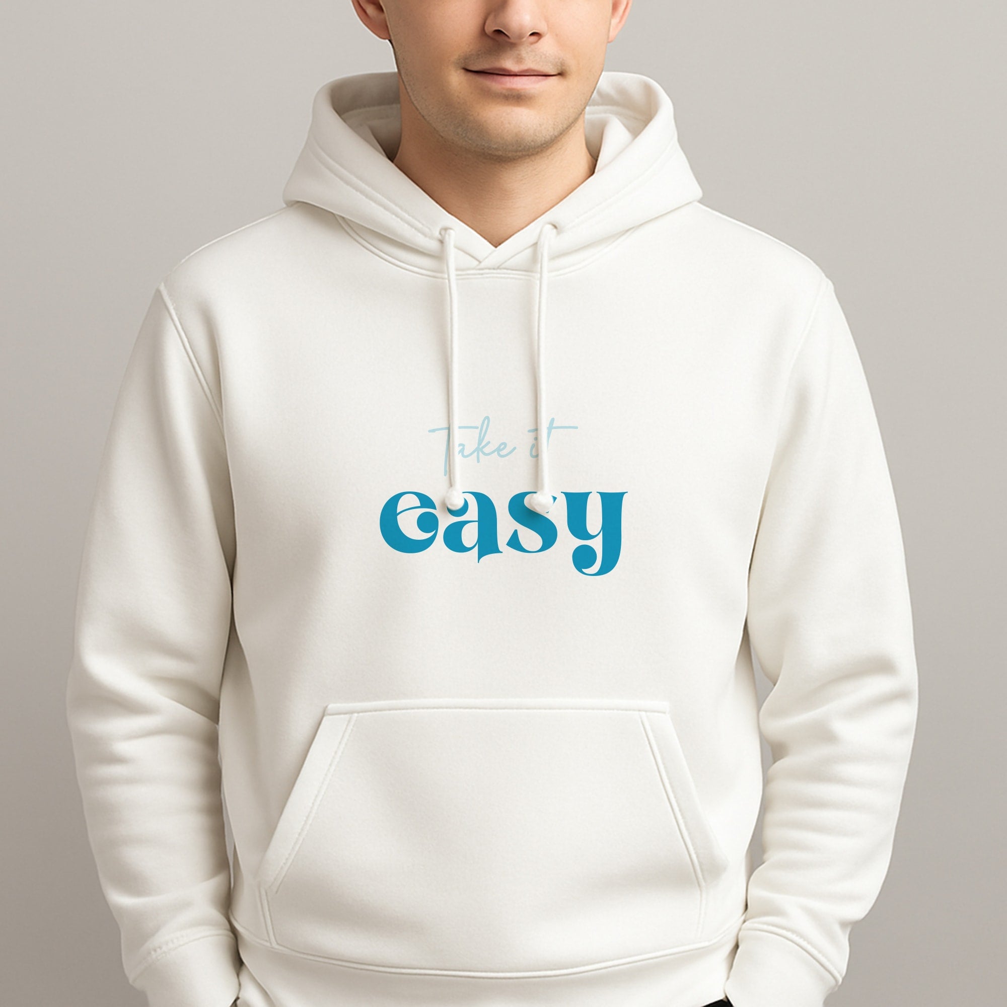 Take It Easy Unisex Hooded Pullover