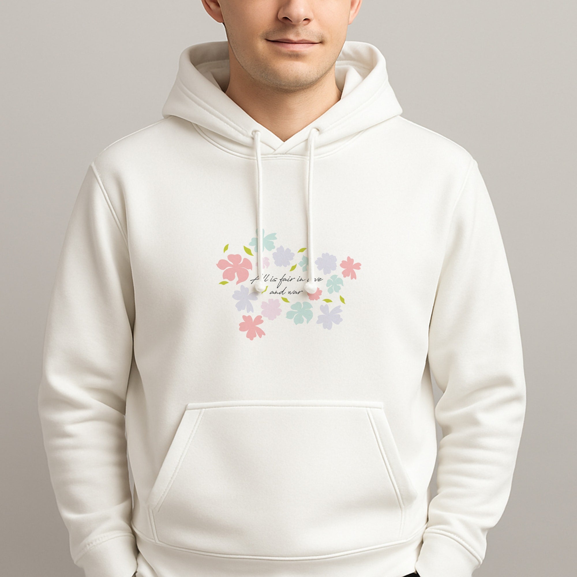 All Is Fair In Love And War Unisex Hooded Pullover