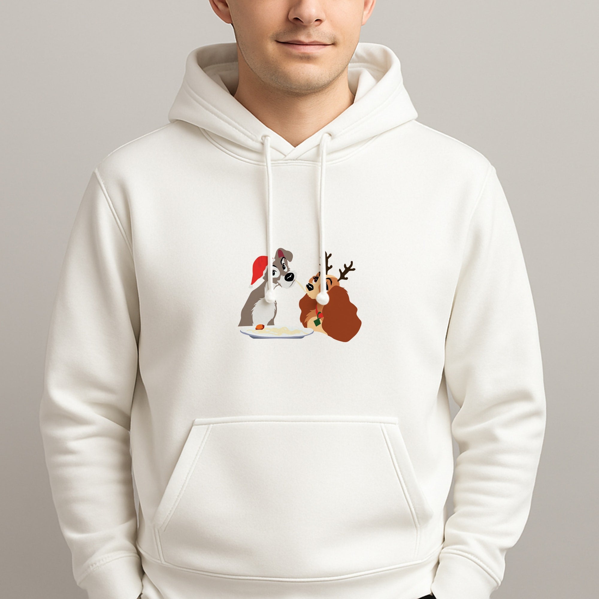 Christmas Lady Unisex Hooded Pullover