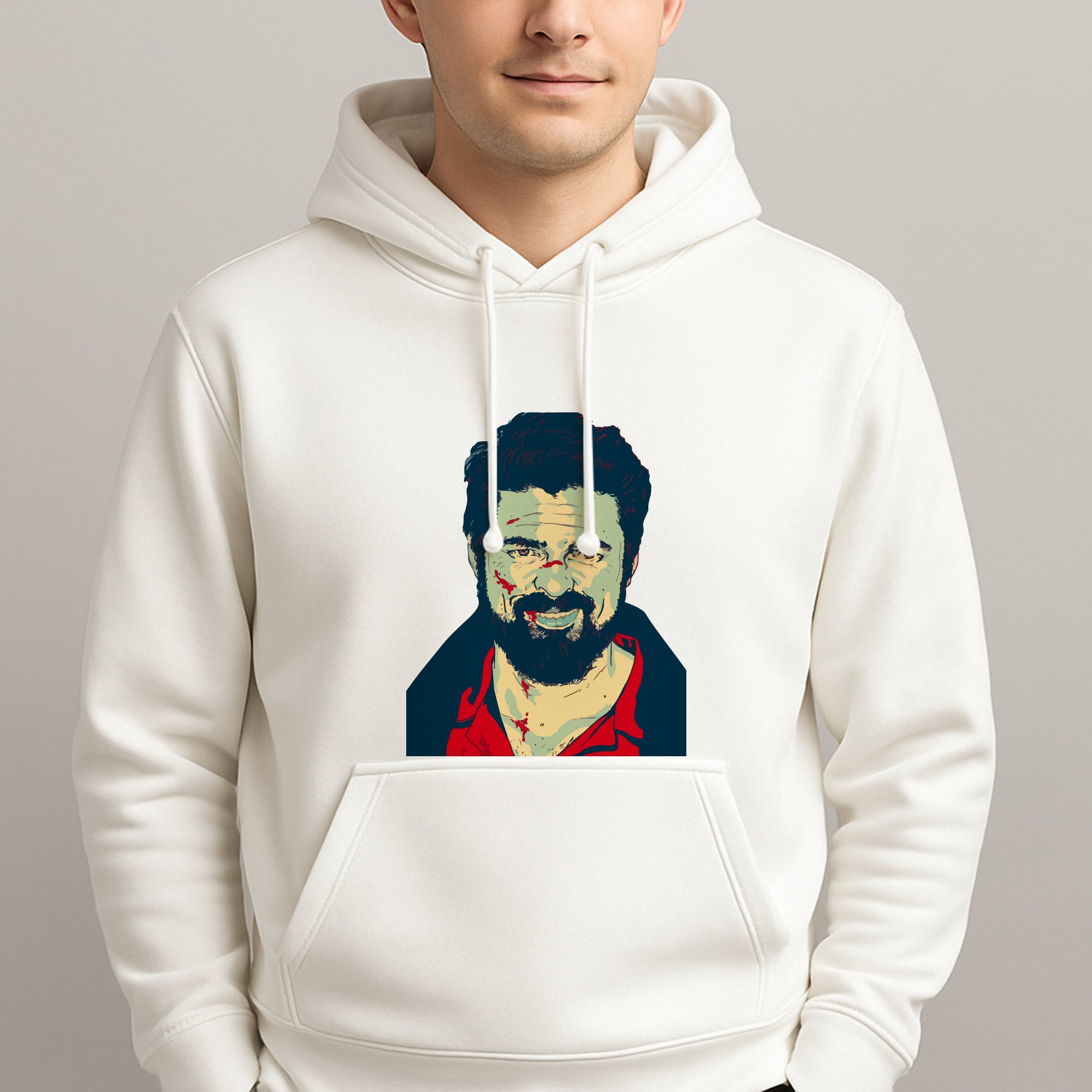 Billy Butcher Face Unisex Hooded Pullover