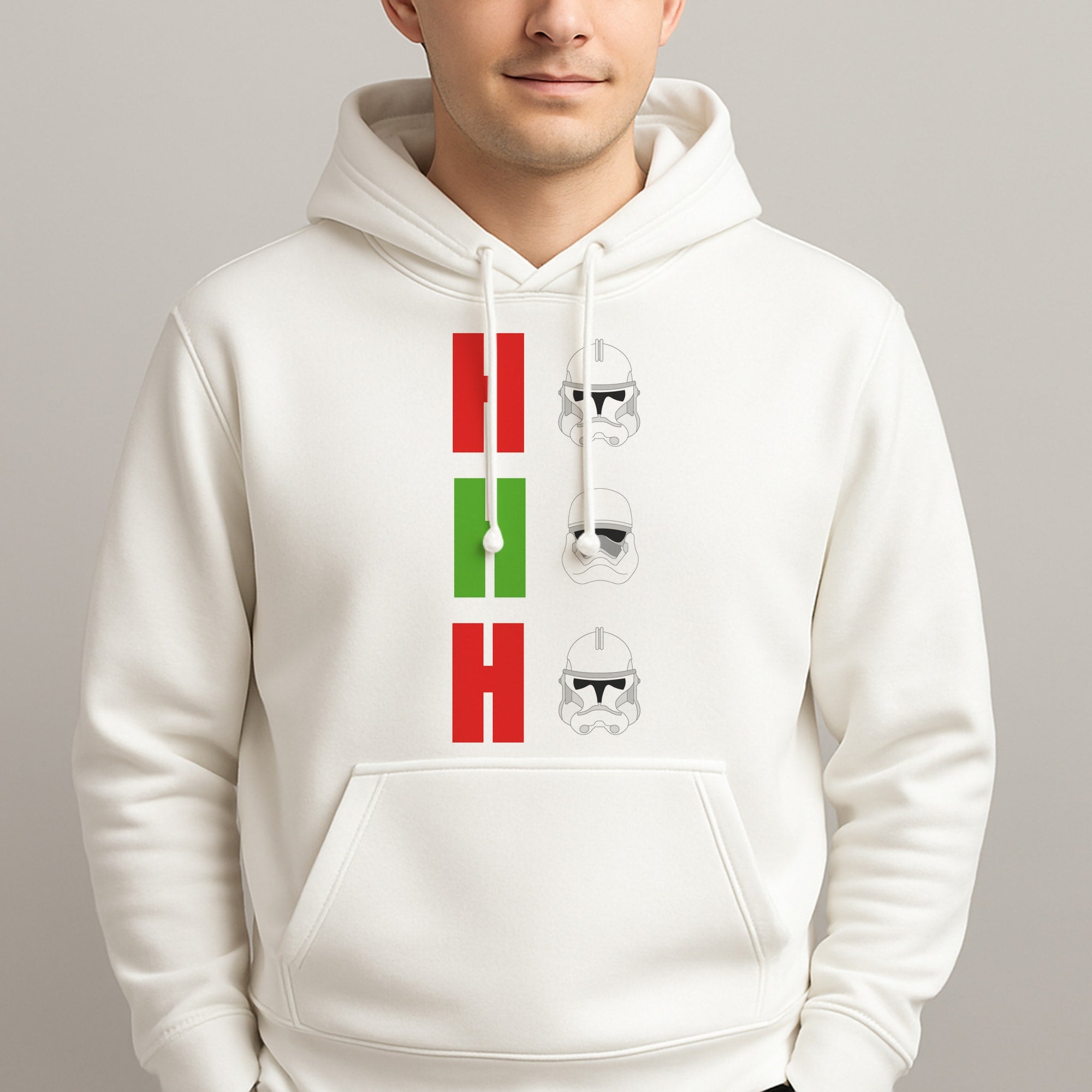Ho Ho Ho Troopers Unisex Hooded Pullover