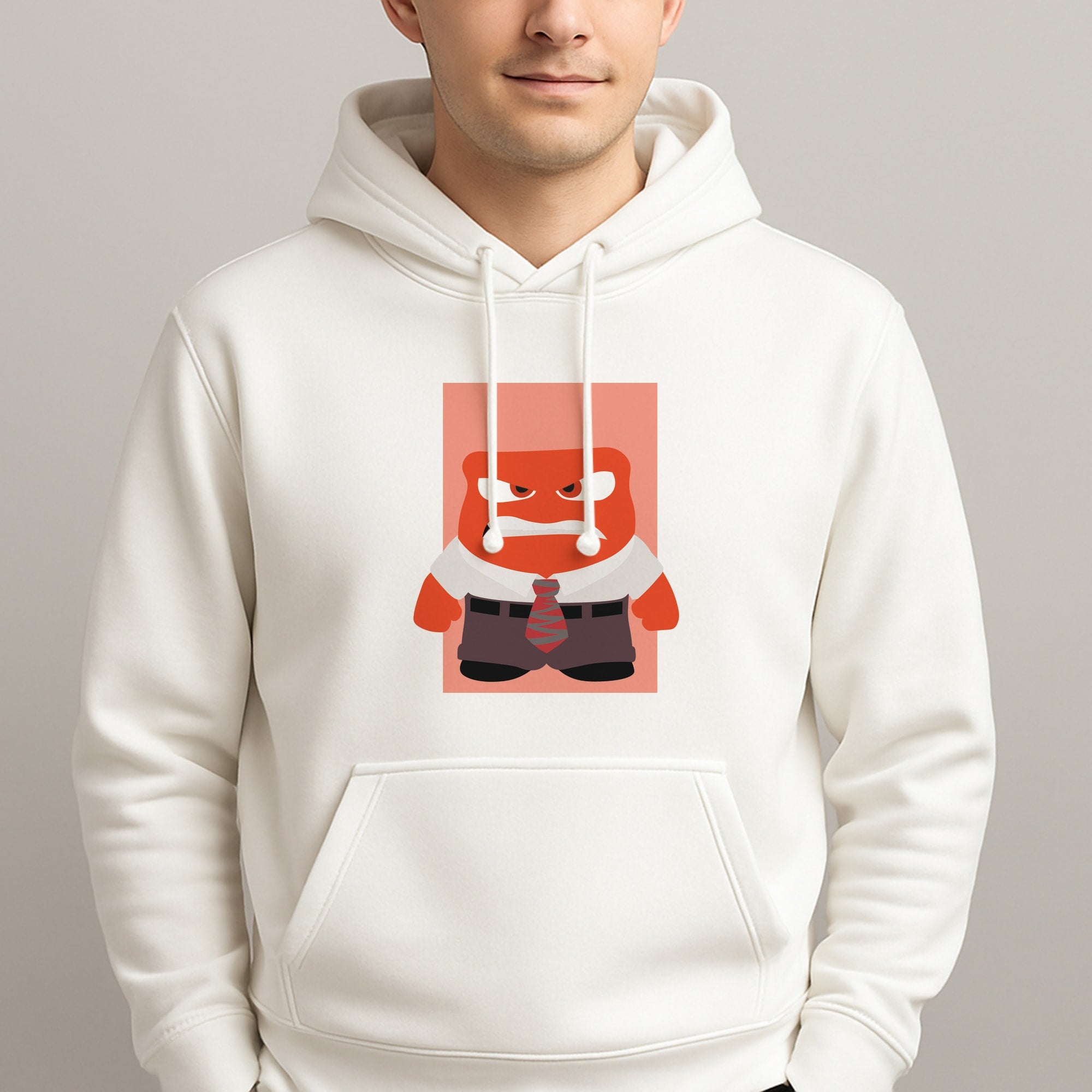 Anger - Inside Out Unisex Hooded Pullover