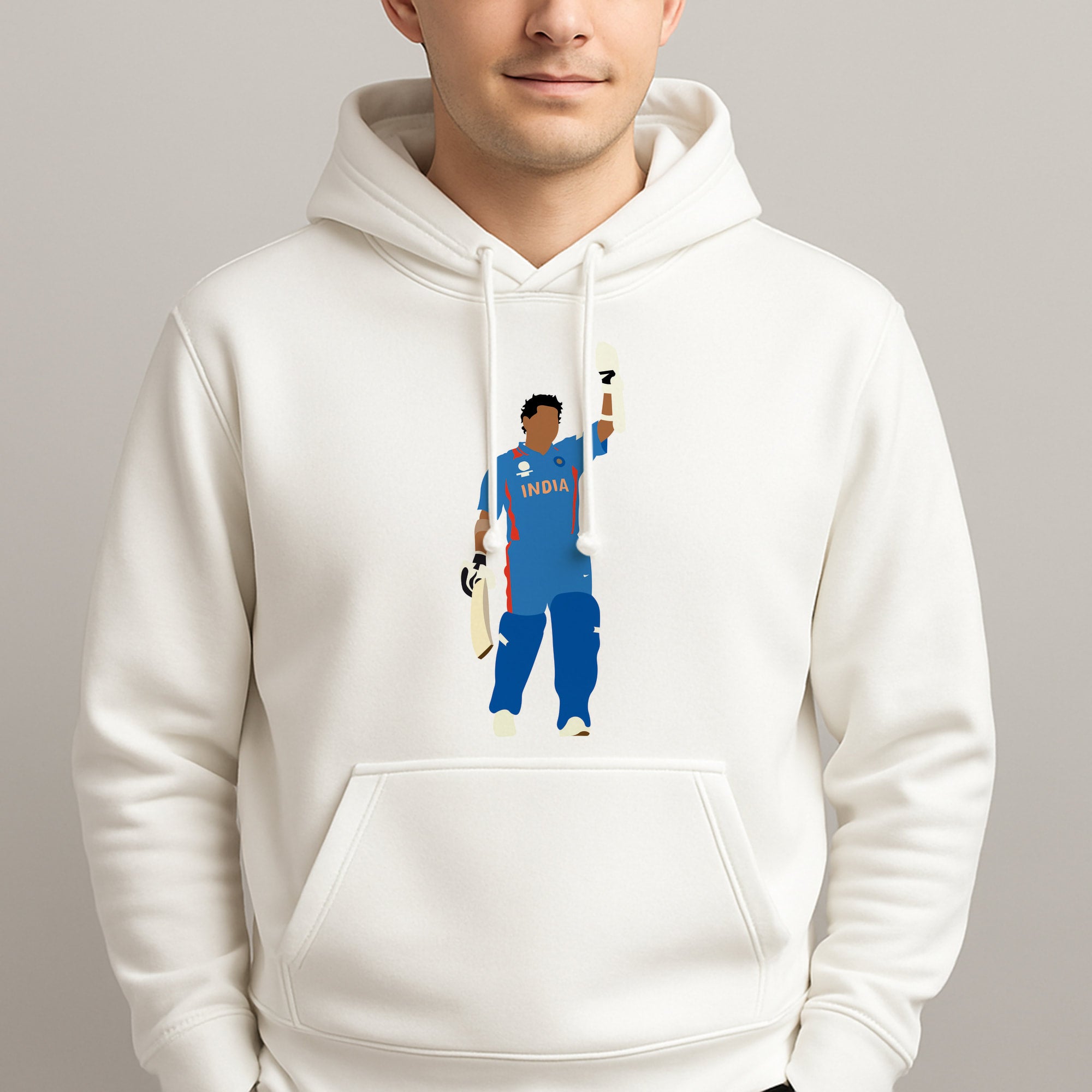 Tendulkar - Cricket Unisex Hooded Pullover