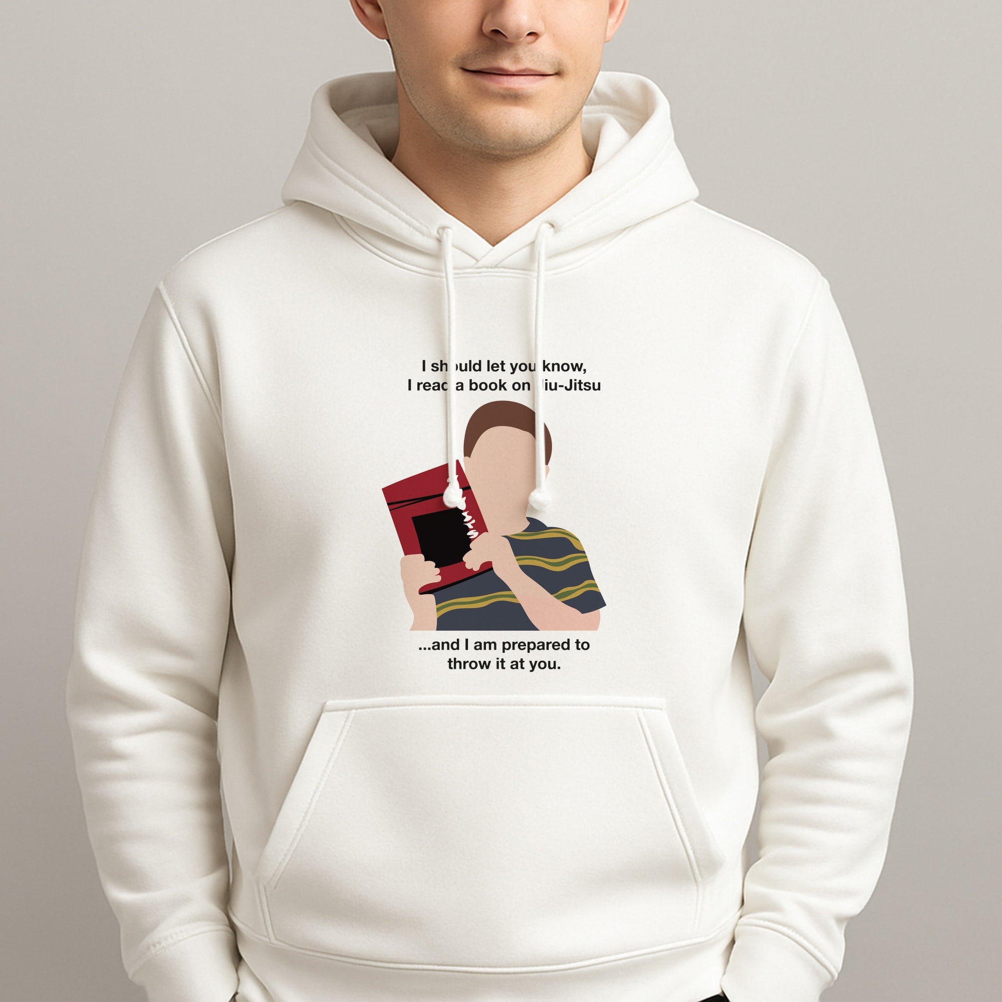 Book On Jiu-Jitsu - Sheldon Unisex Hooded Pullover