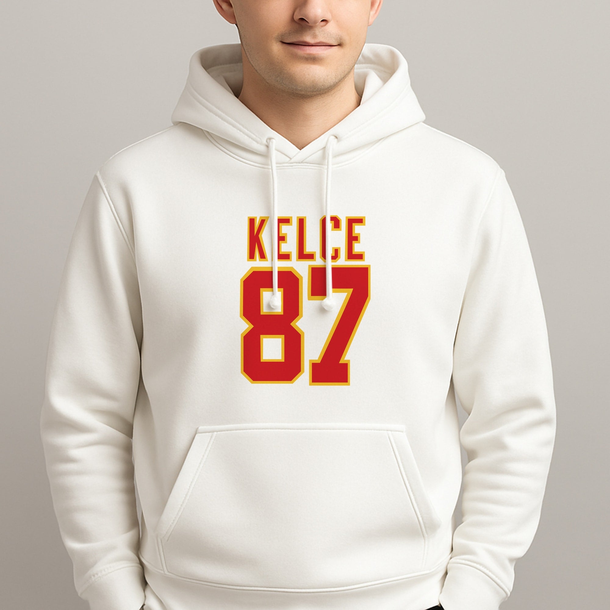 Kelce 87 - Travis Unisex Hooded Pullover