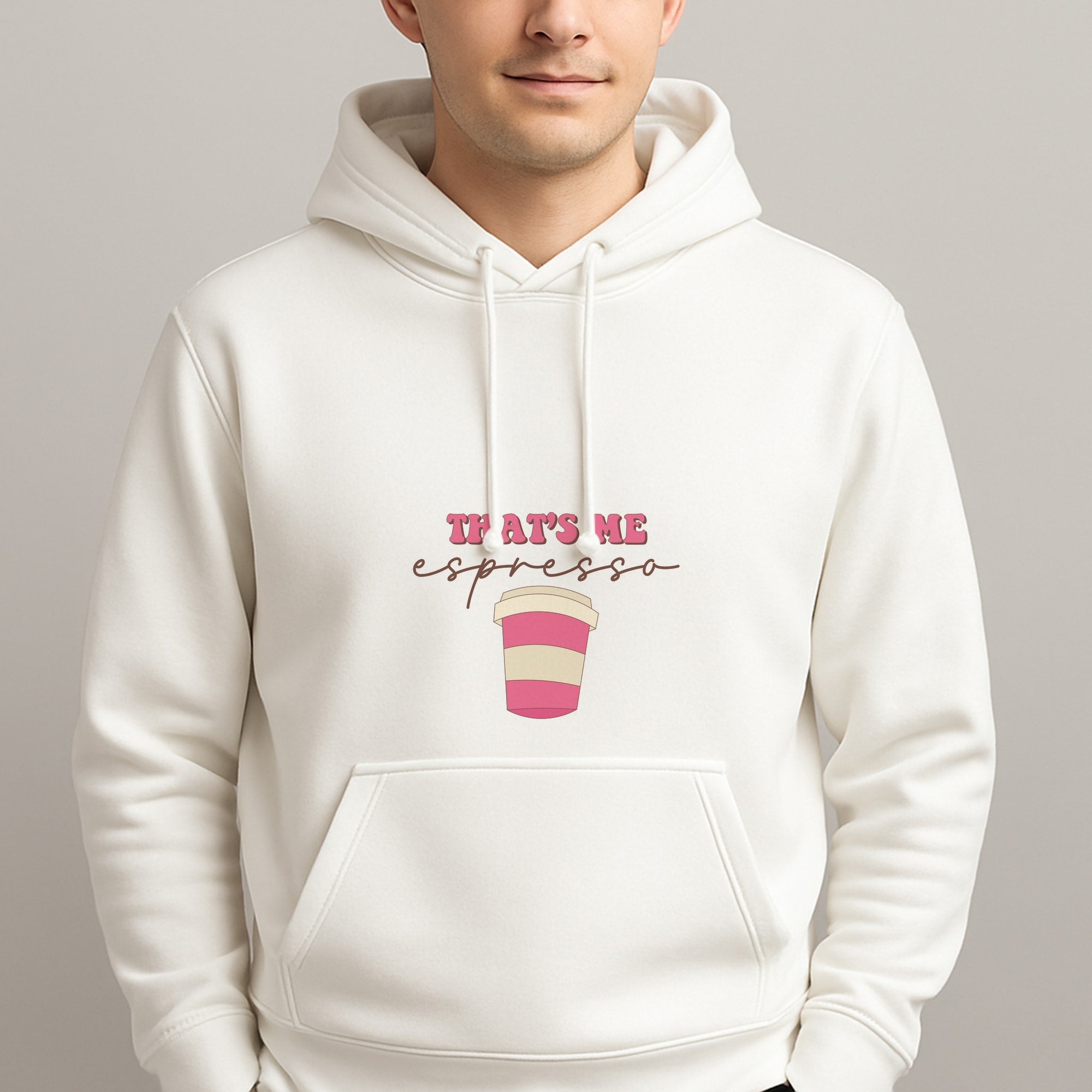 That's Me Espresso Unisex Hooded Pullover