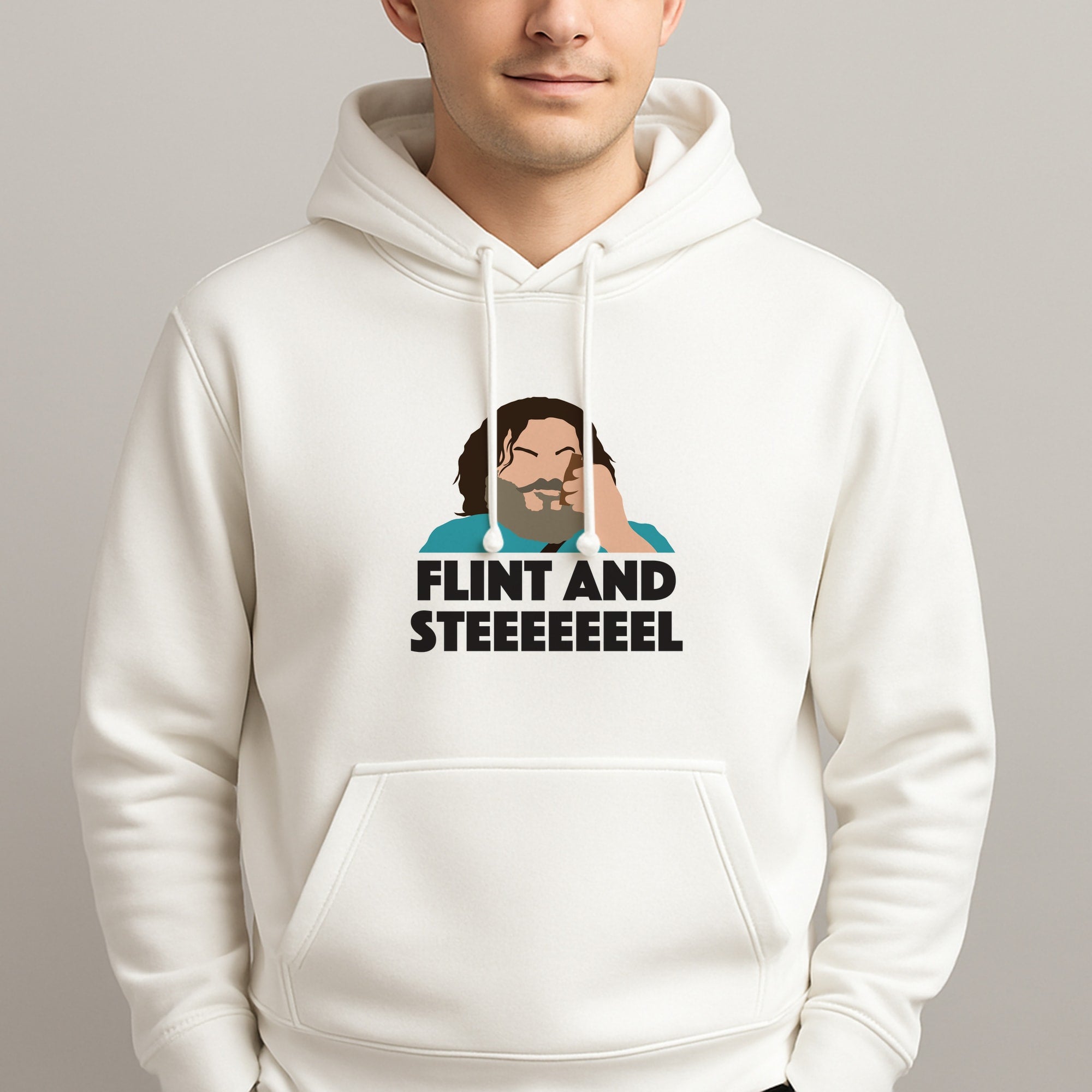 Flint And Steel Unisex Hooded Pullover