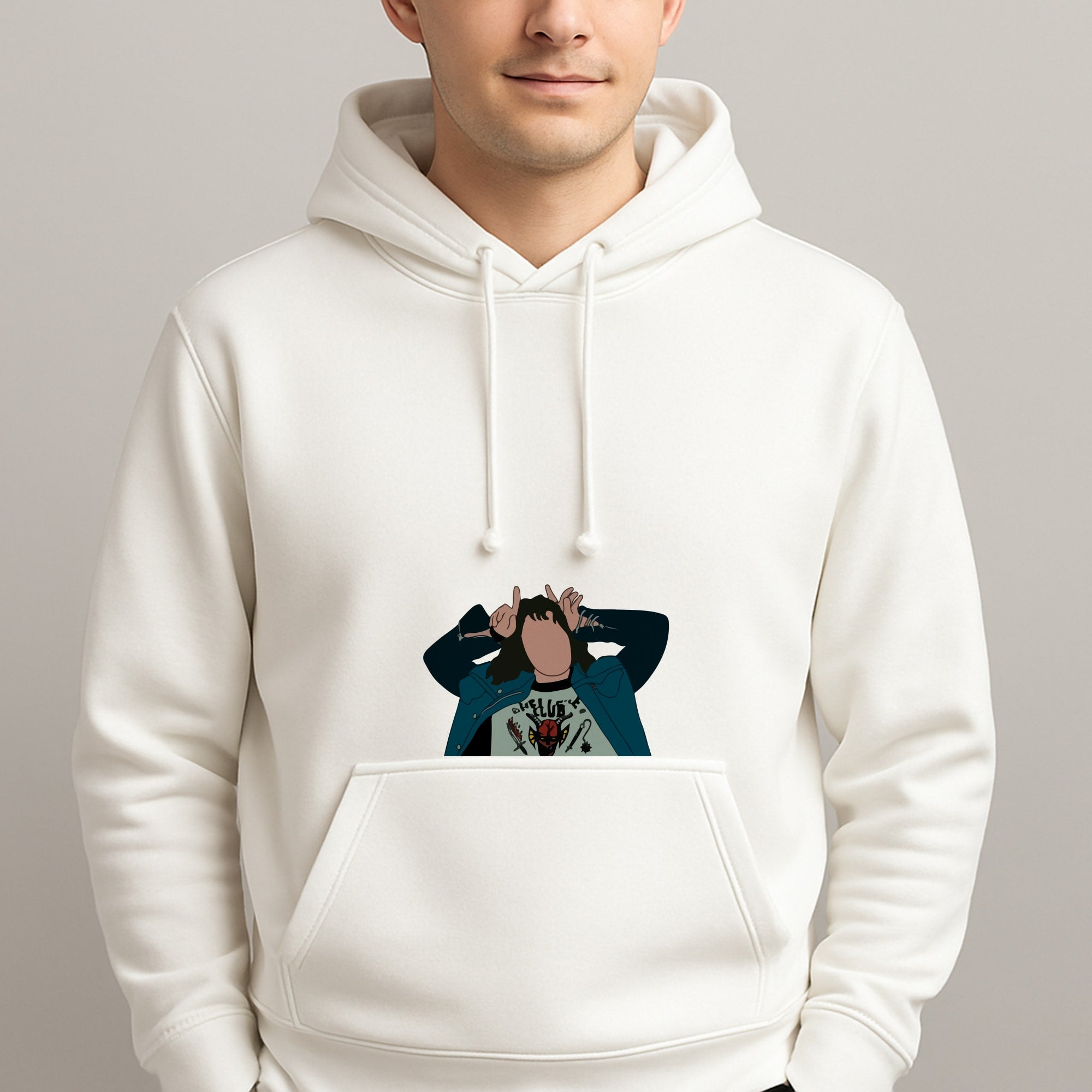 Eddie Munson Unisex Hooded Pullover