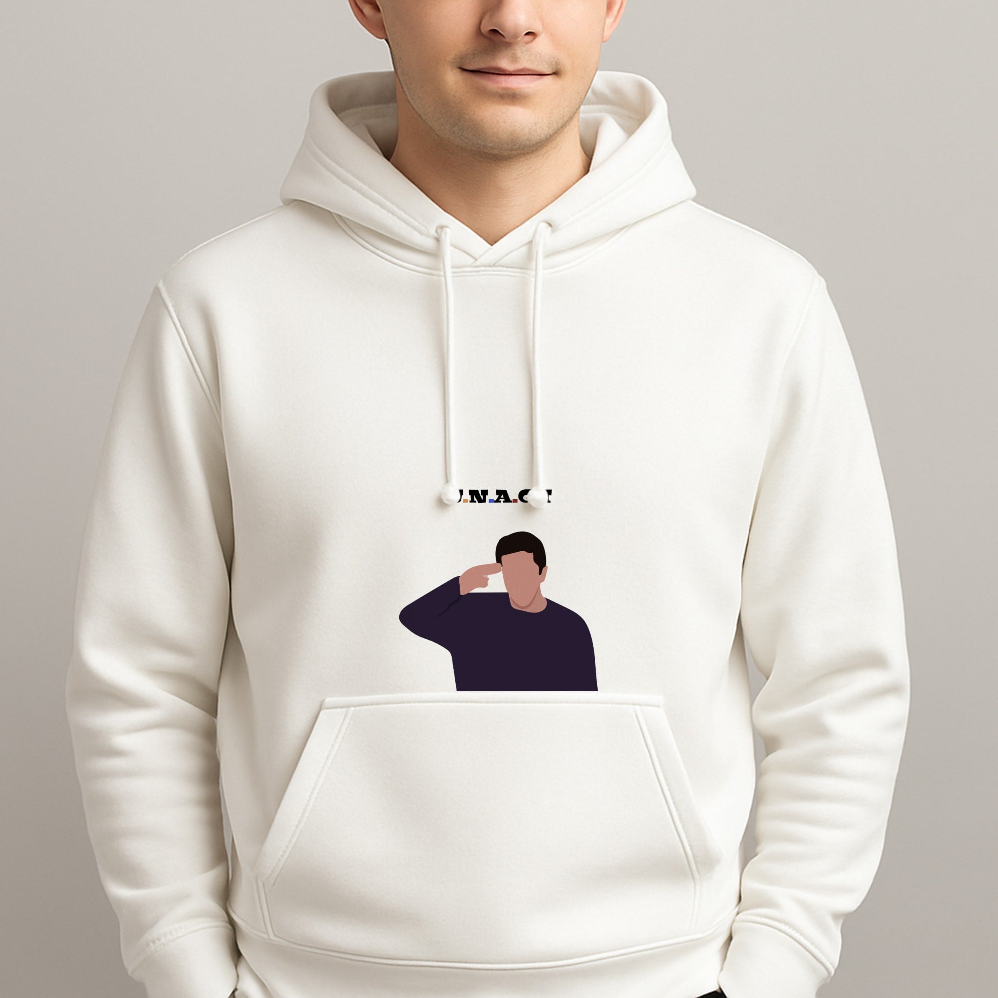 Unagi Unisex Hooded Pullover
