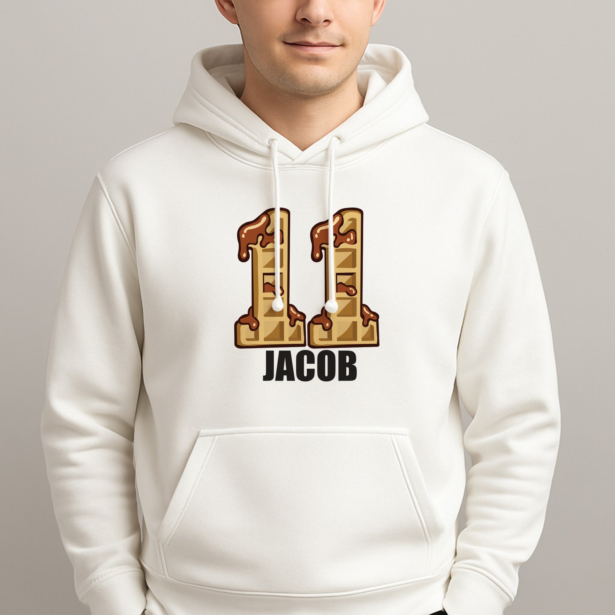 Eleven - Personalised Stranger Unisex Hooded Pullover