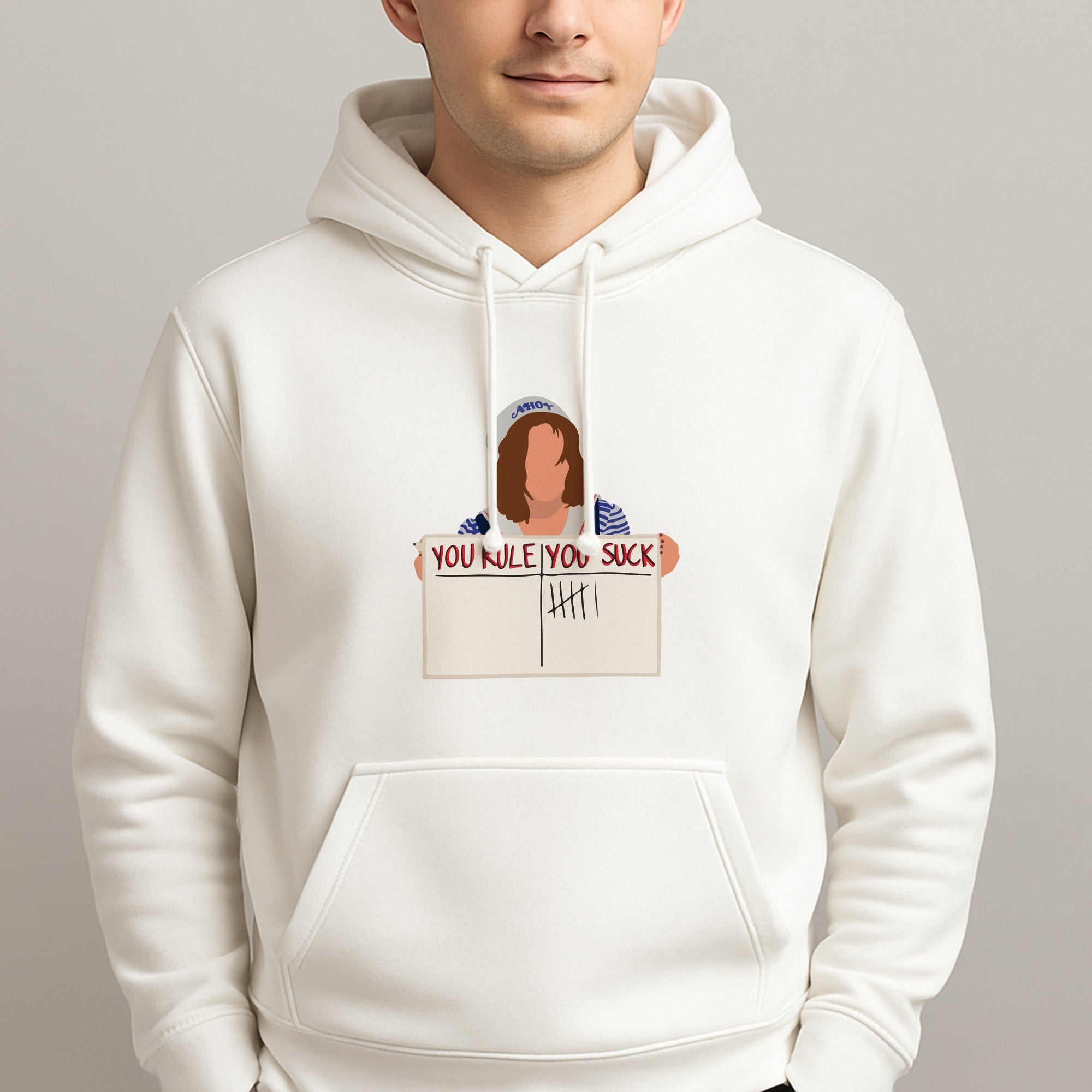 You Suck Tally Hoodie