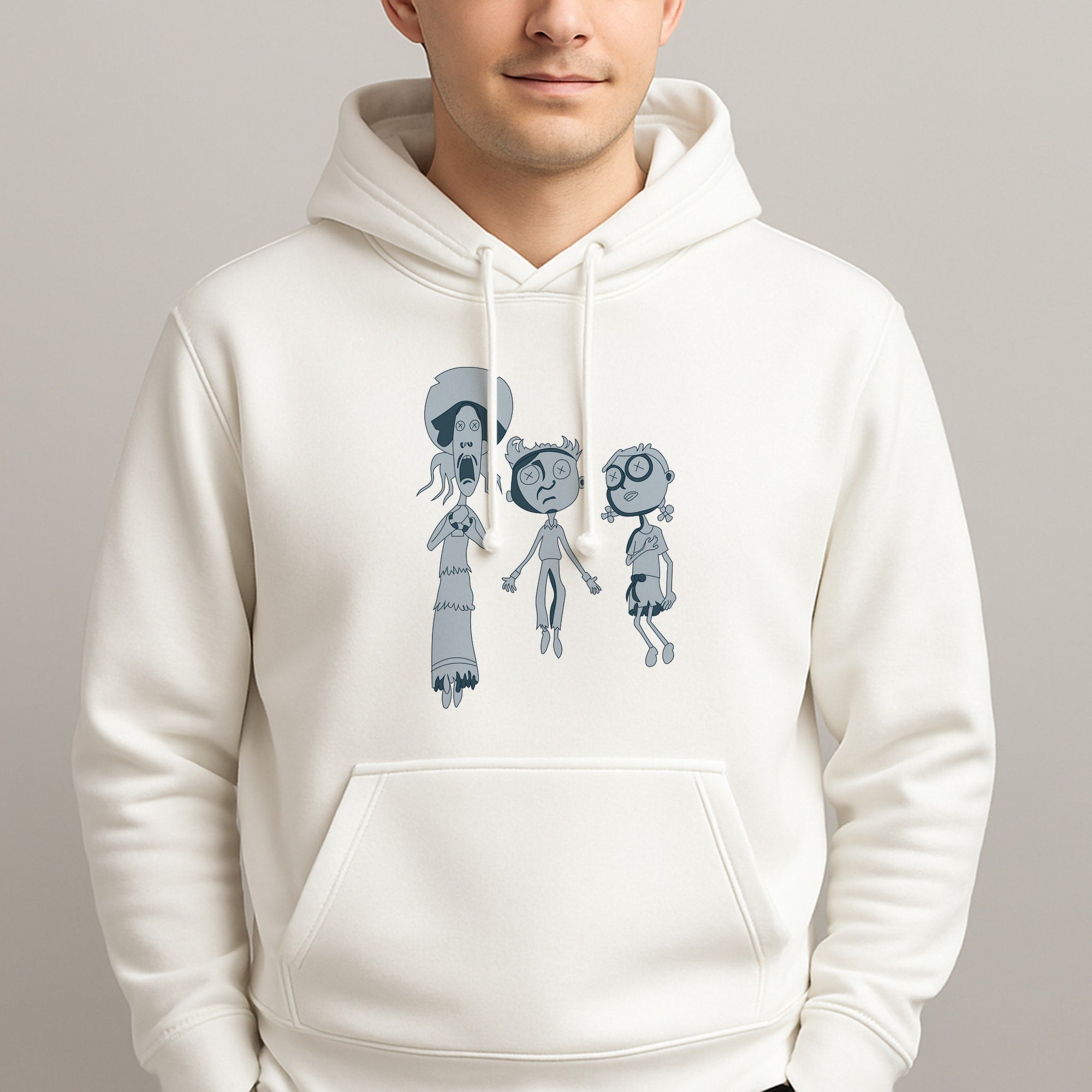 Cor Outline Unisex Hooded Pullover