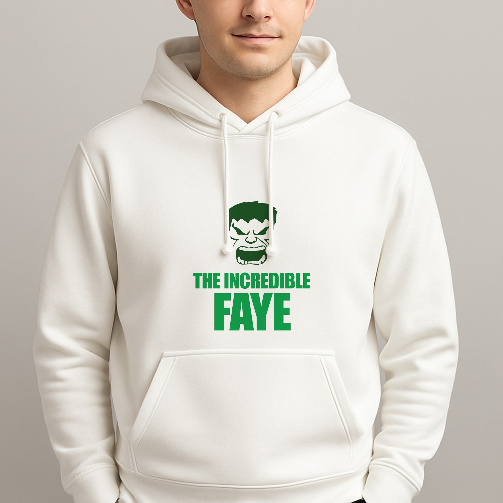 Hulk - Personalised Superhero Comic Unisex Hooded Pullover