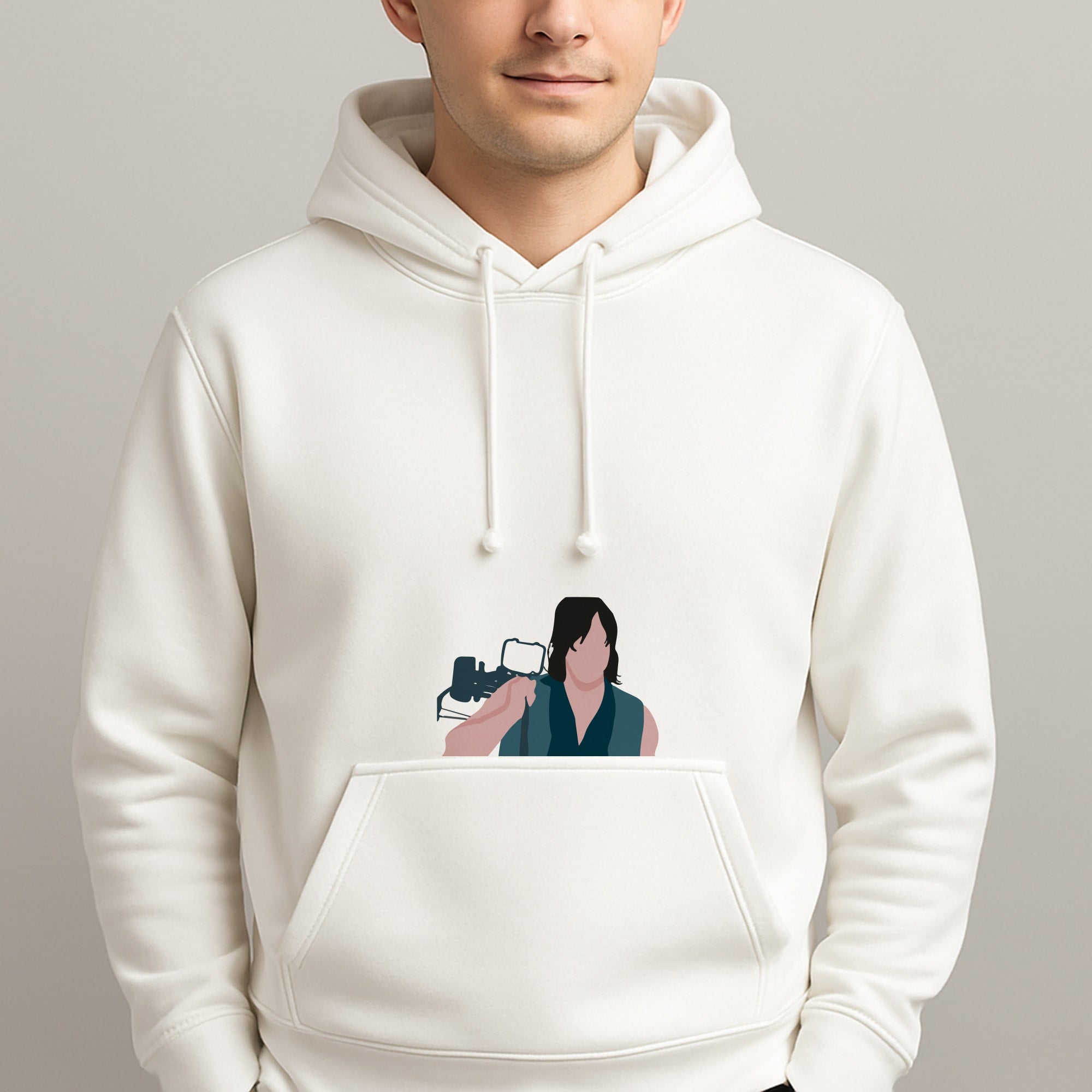 Daryl And His Crossbow - TWD Unisex Hooded Pullover