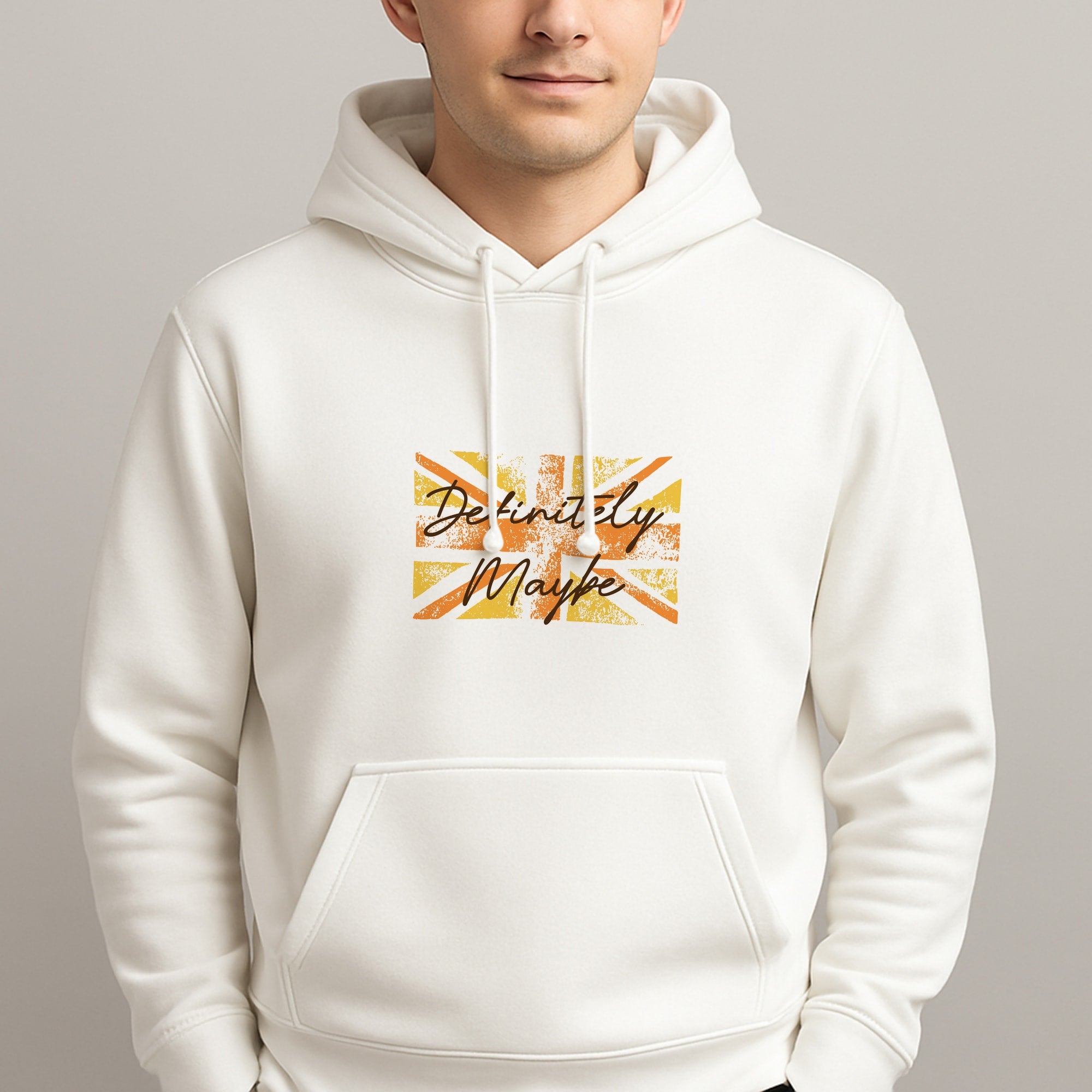 Definitely Maybe Unisex Hooded Pullover
