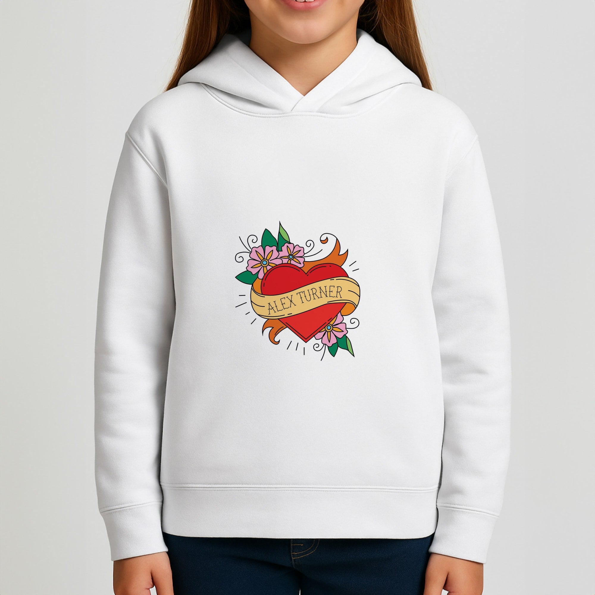 I love Alex Turner Girls Hoodie