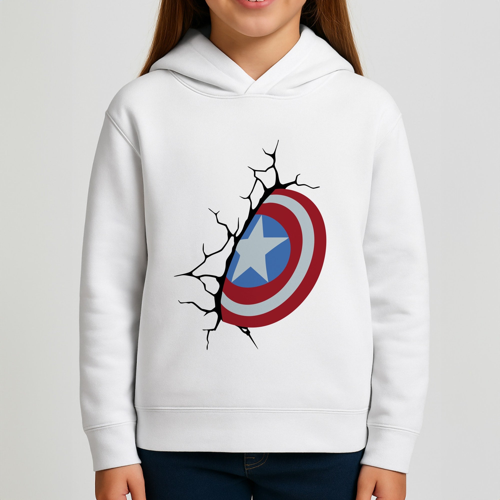Shield Break Girls Hoodie