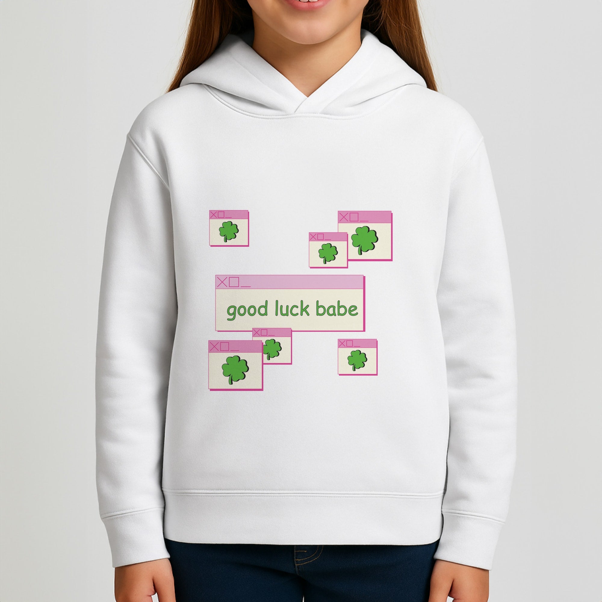 Good Luck Babe - Chappell Girls Hoodie
