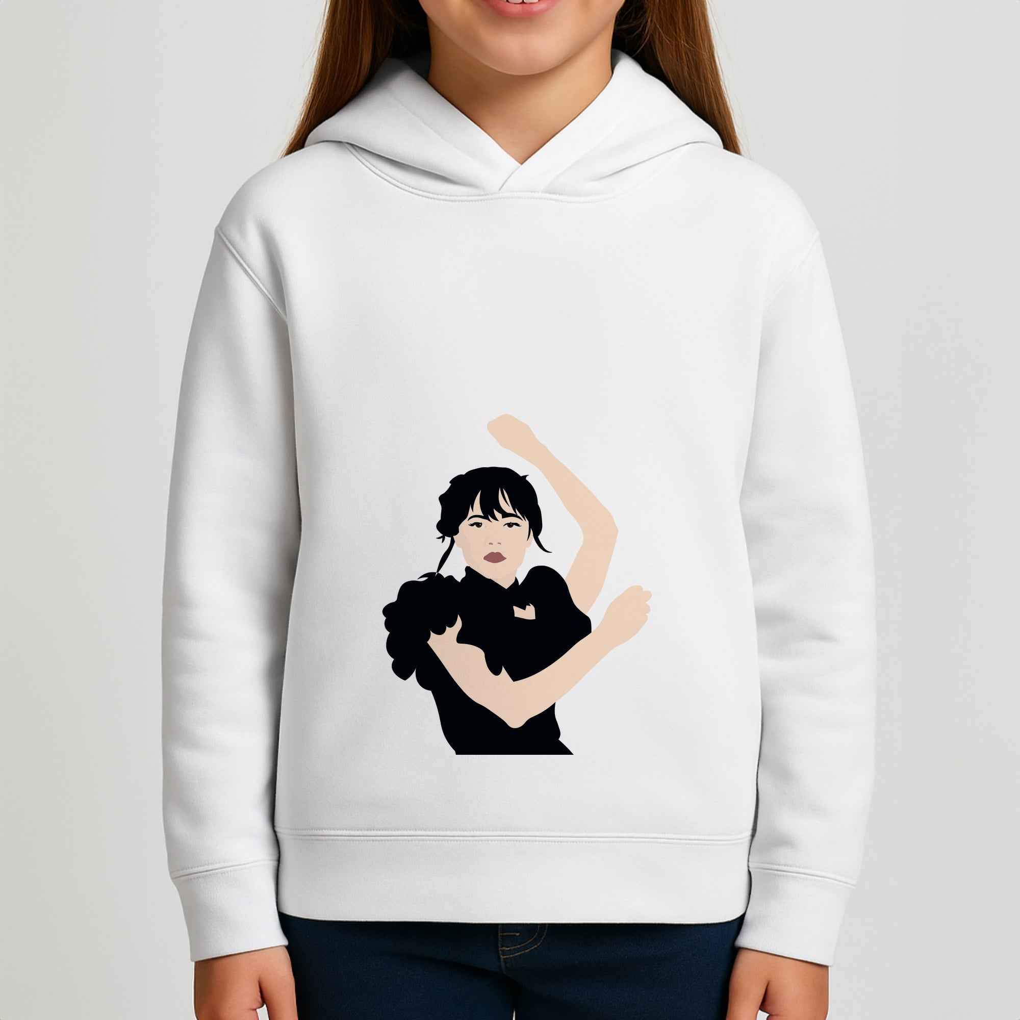 Dancing Wednesday Girls Hoodie