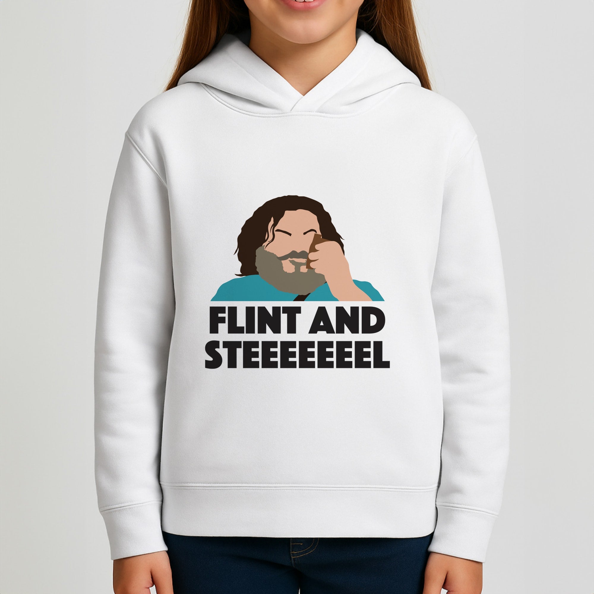 Flint And Steel Girls Hoodie