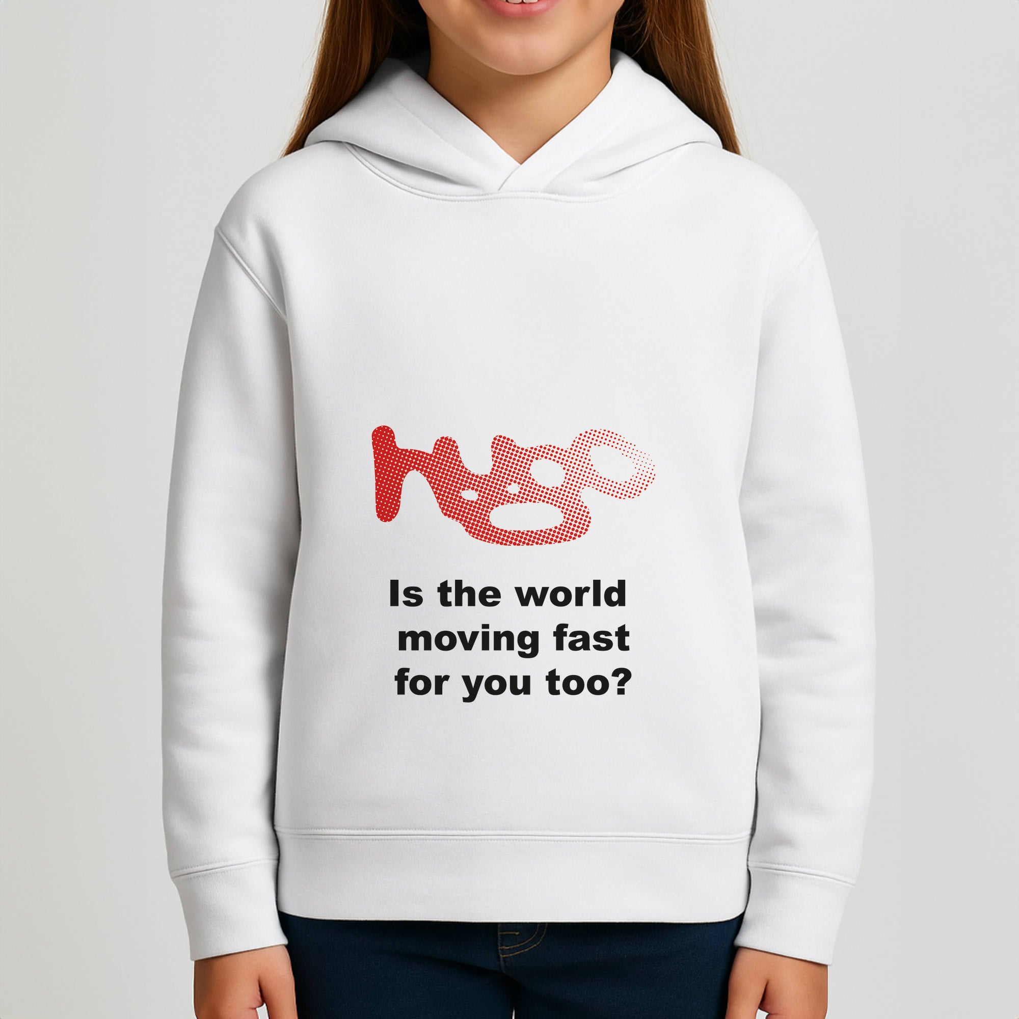 Pink Hugo - Girls Hoodie