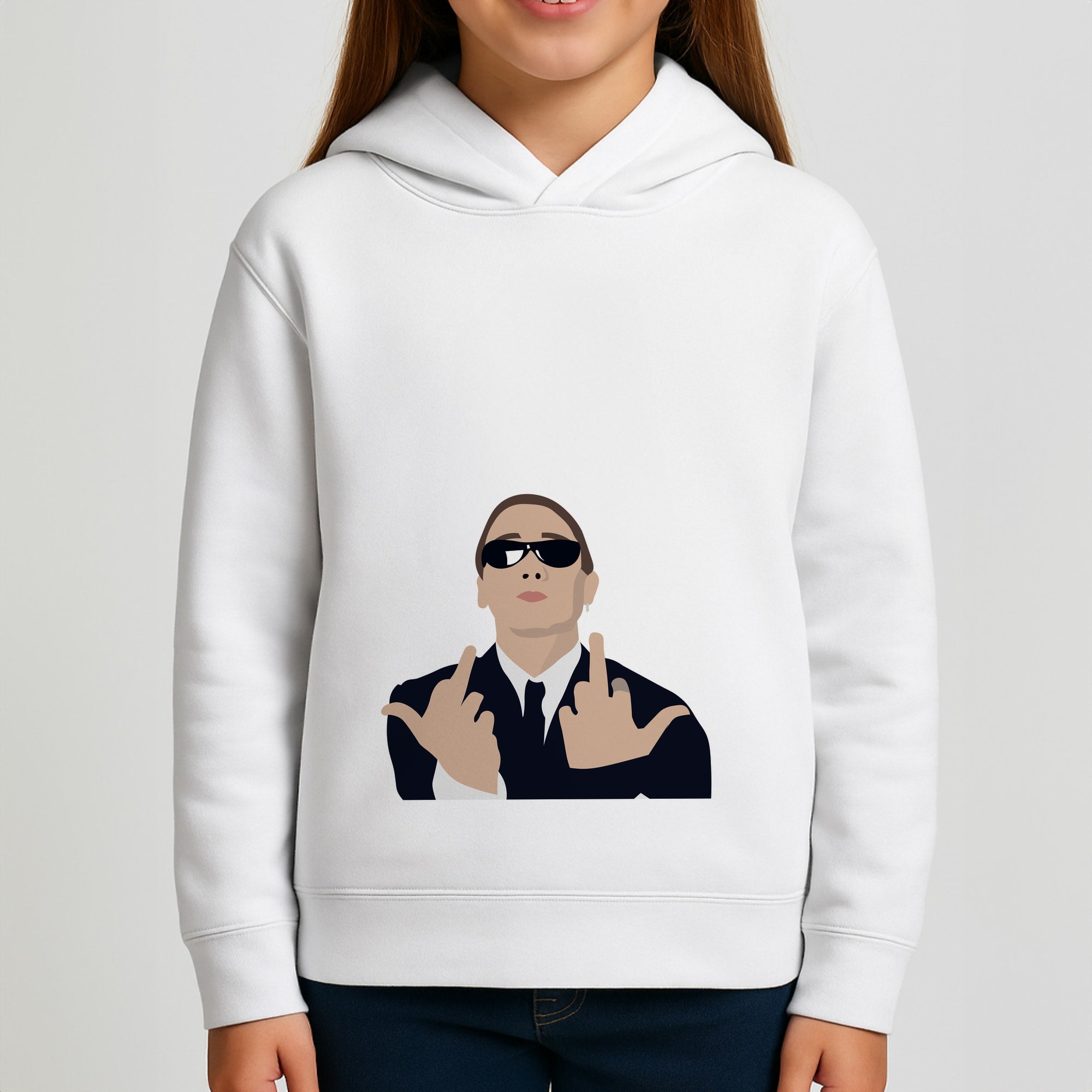 Middle Finger Girls Hoodie
