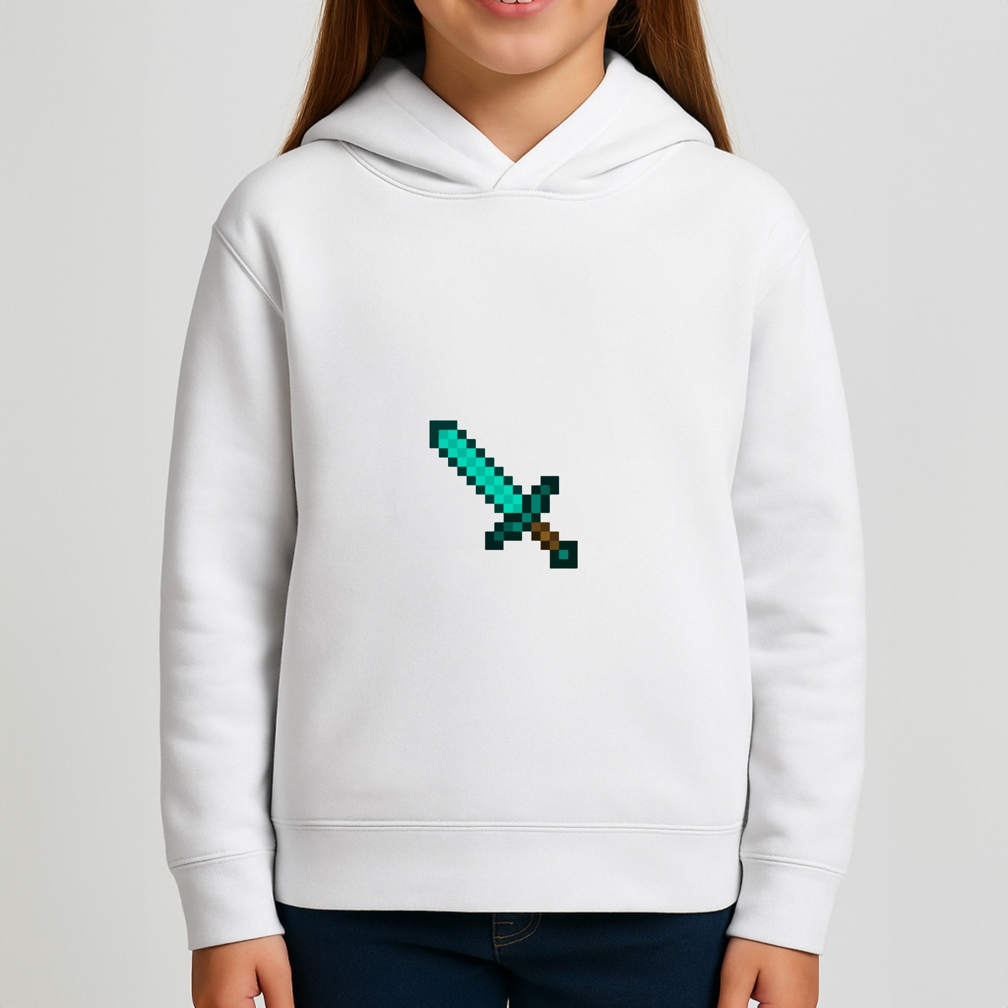 Diamond Sword - Mining Girls Hoodie