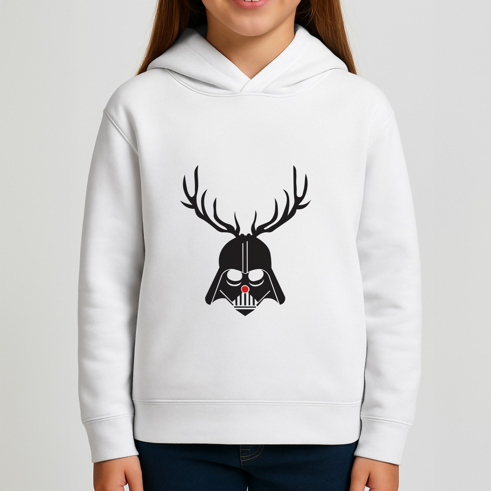 Christmas Darth Vader Girls Hoodie