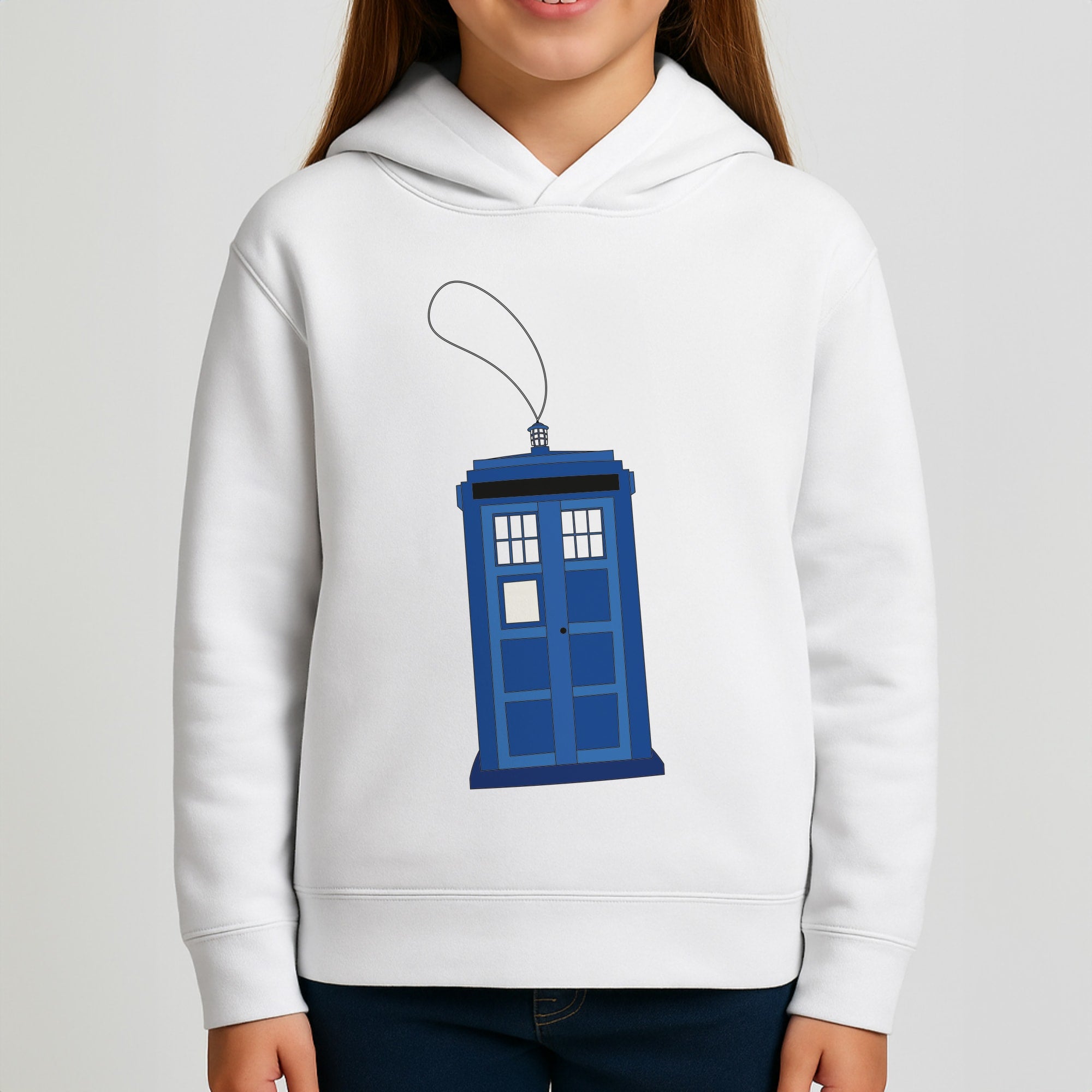 Tardis Ornement - Doctor Who Girls Hoodie