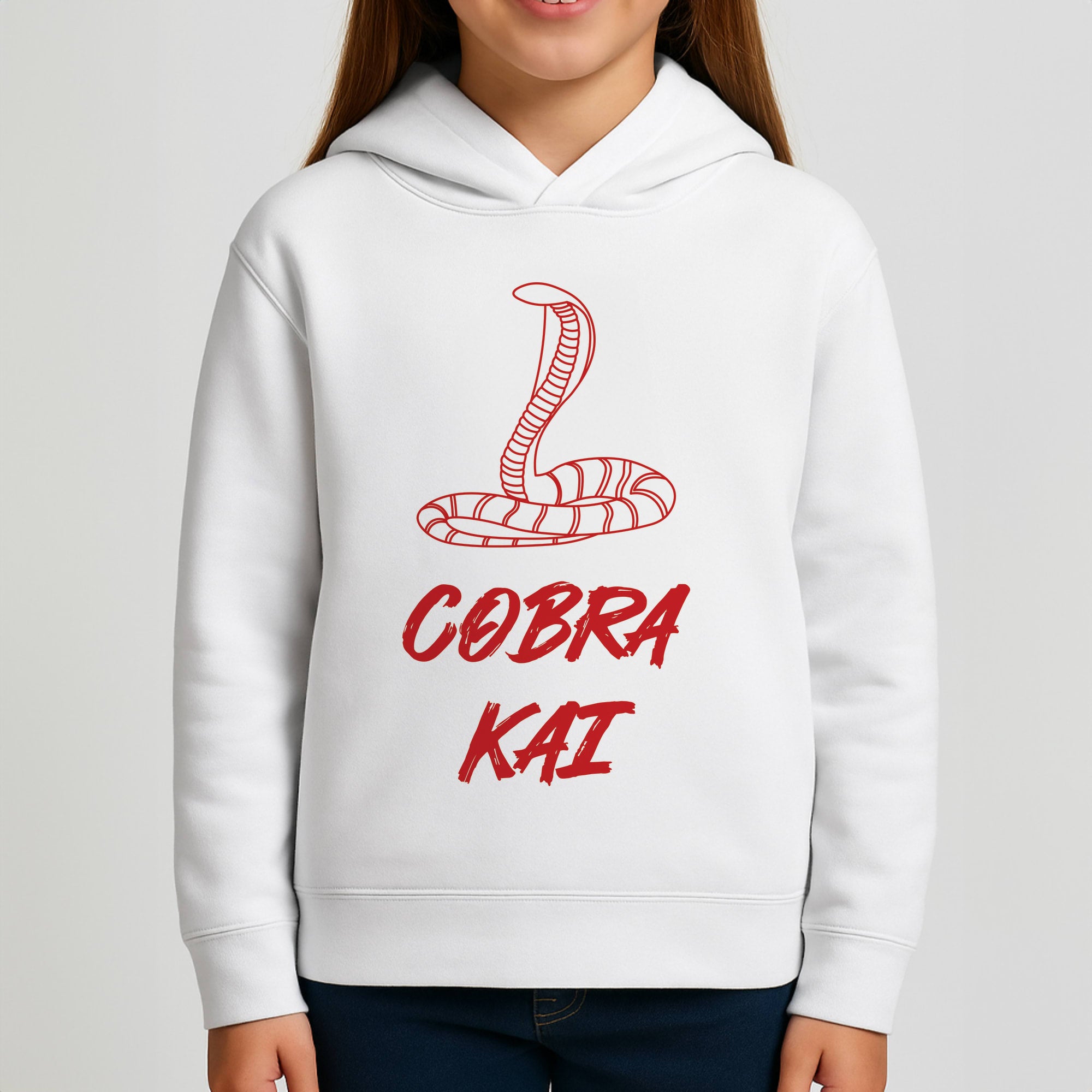 Snake Collage Girls Hoodie