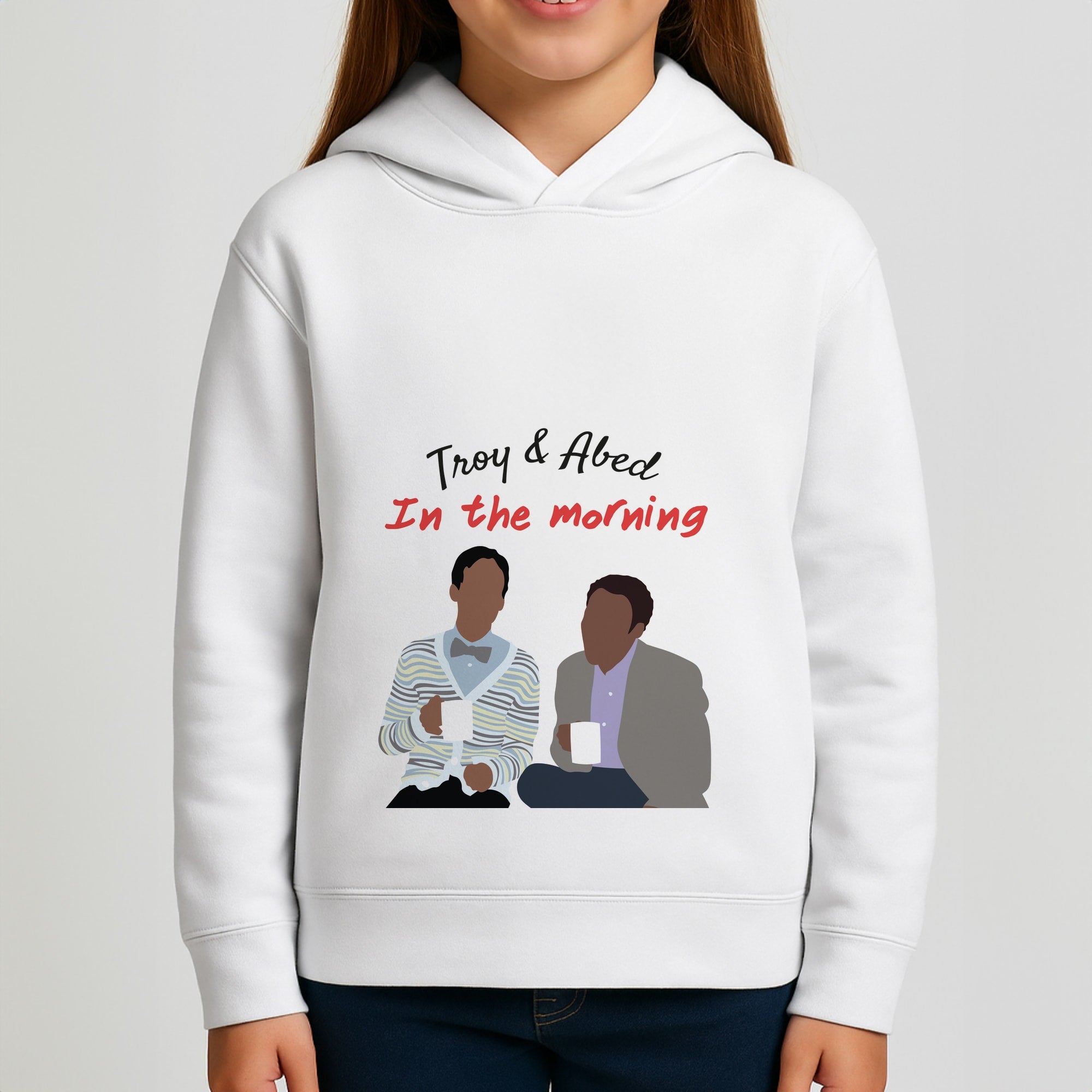 Troy And Abed In The Morning - Community Girls Hoodie