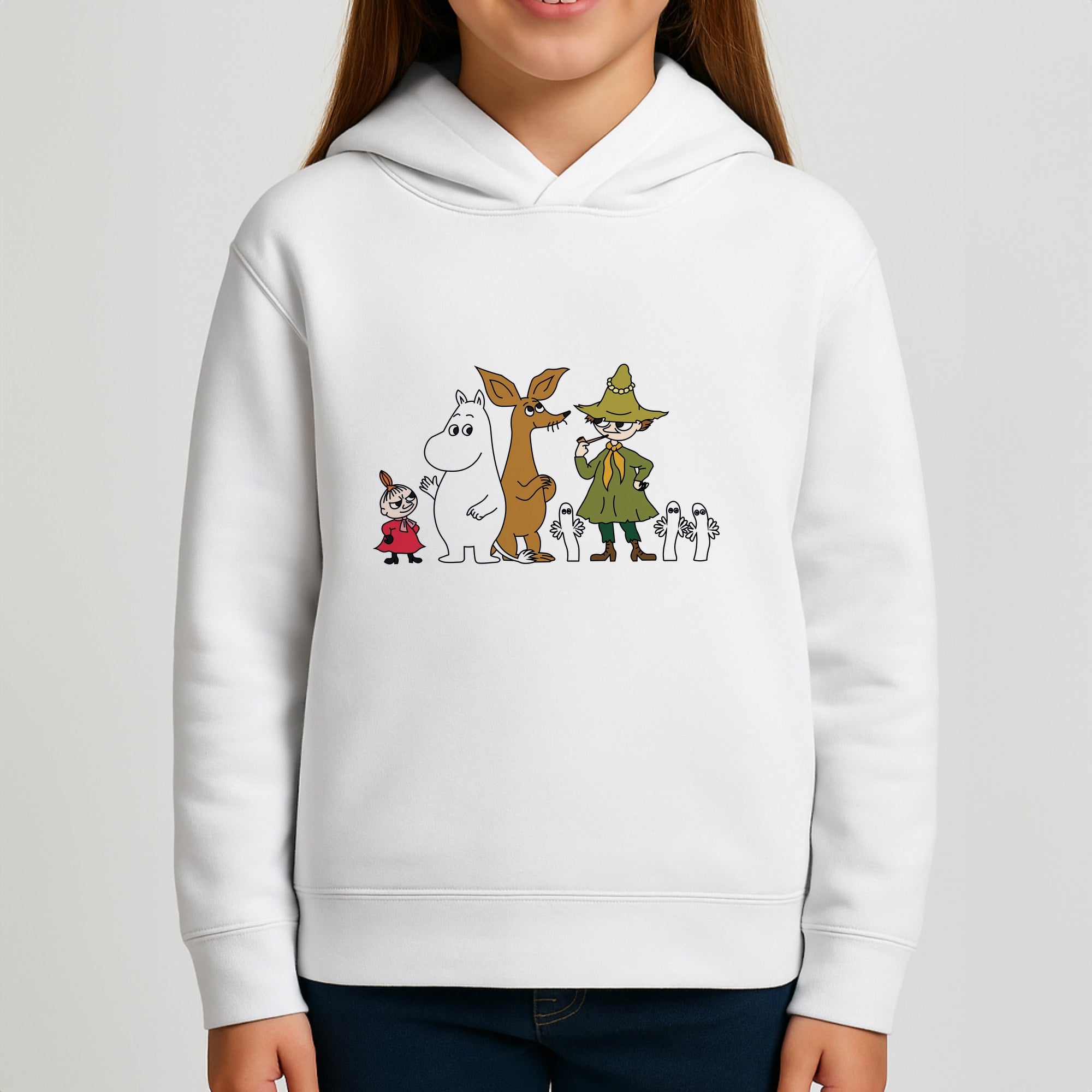 Moom Characters Kids Hoodie