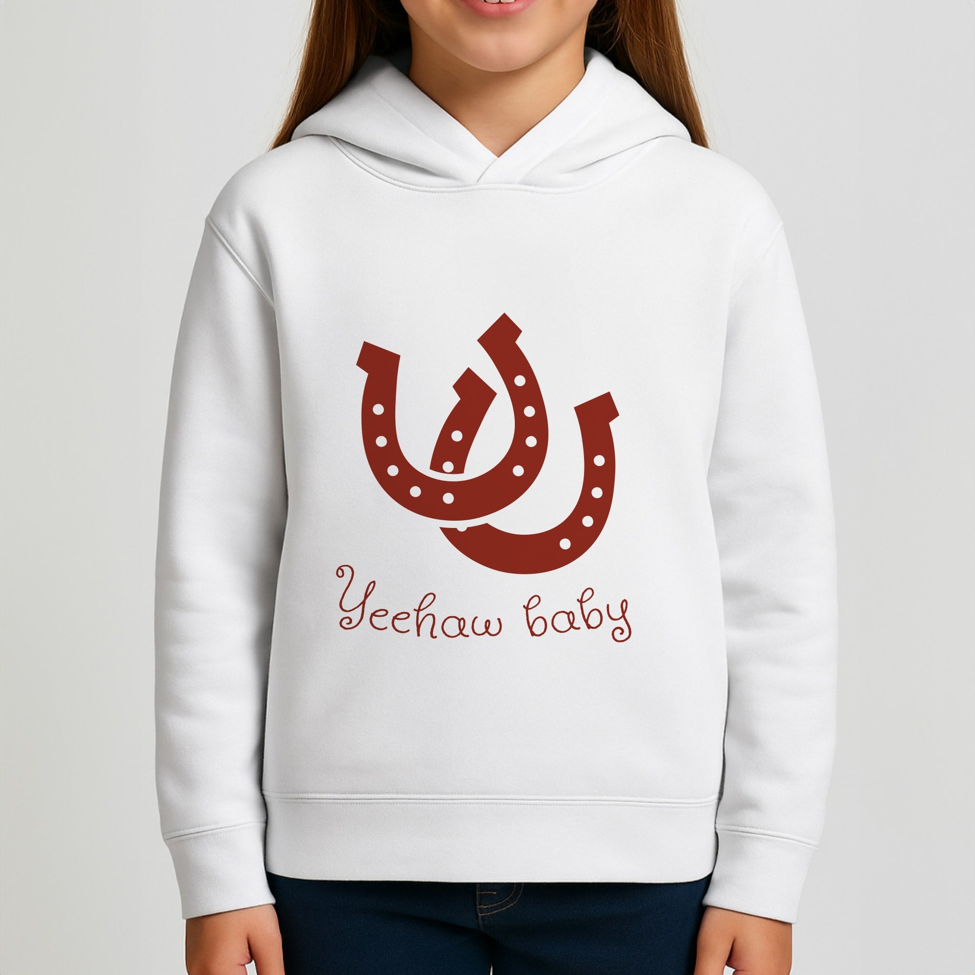 Yee-Haw Baby Girls Hoodie