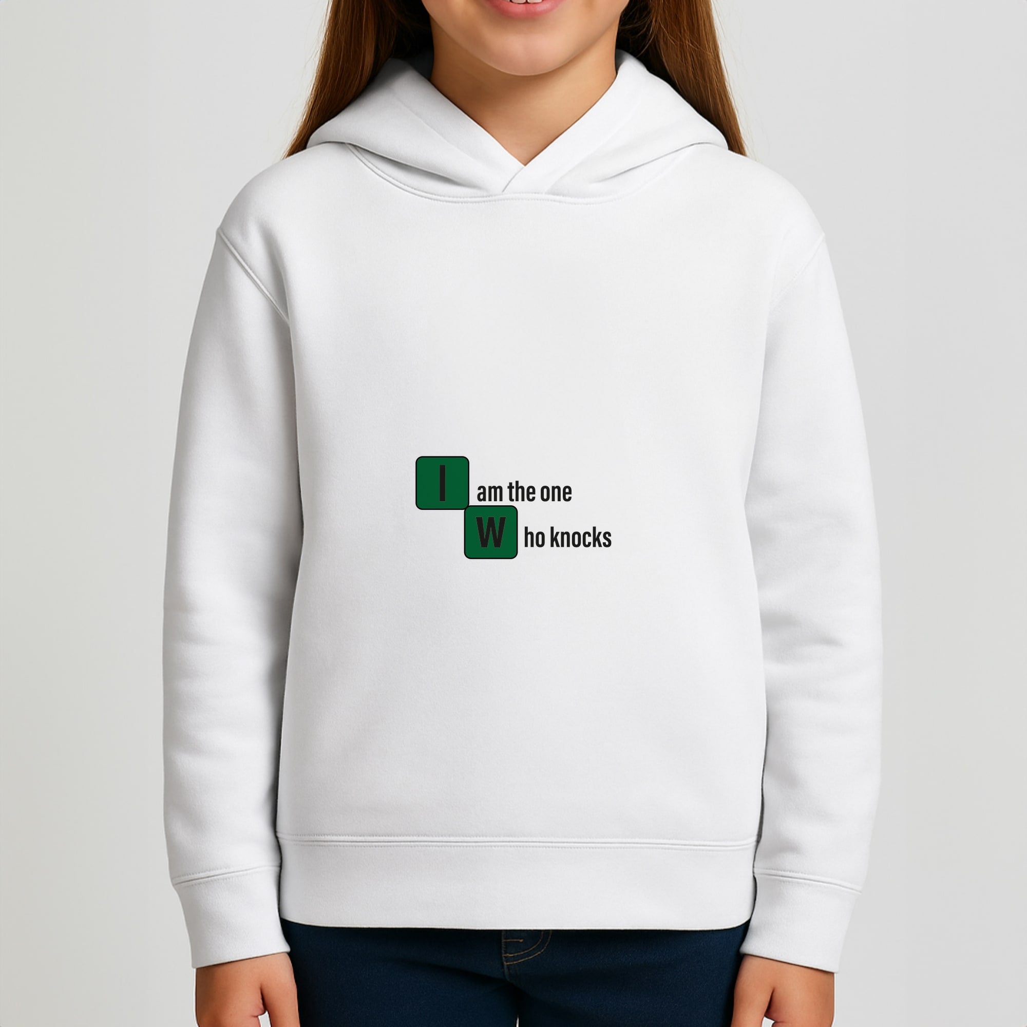 I Am The One Who Knocks Girls Hoodie