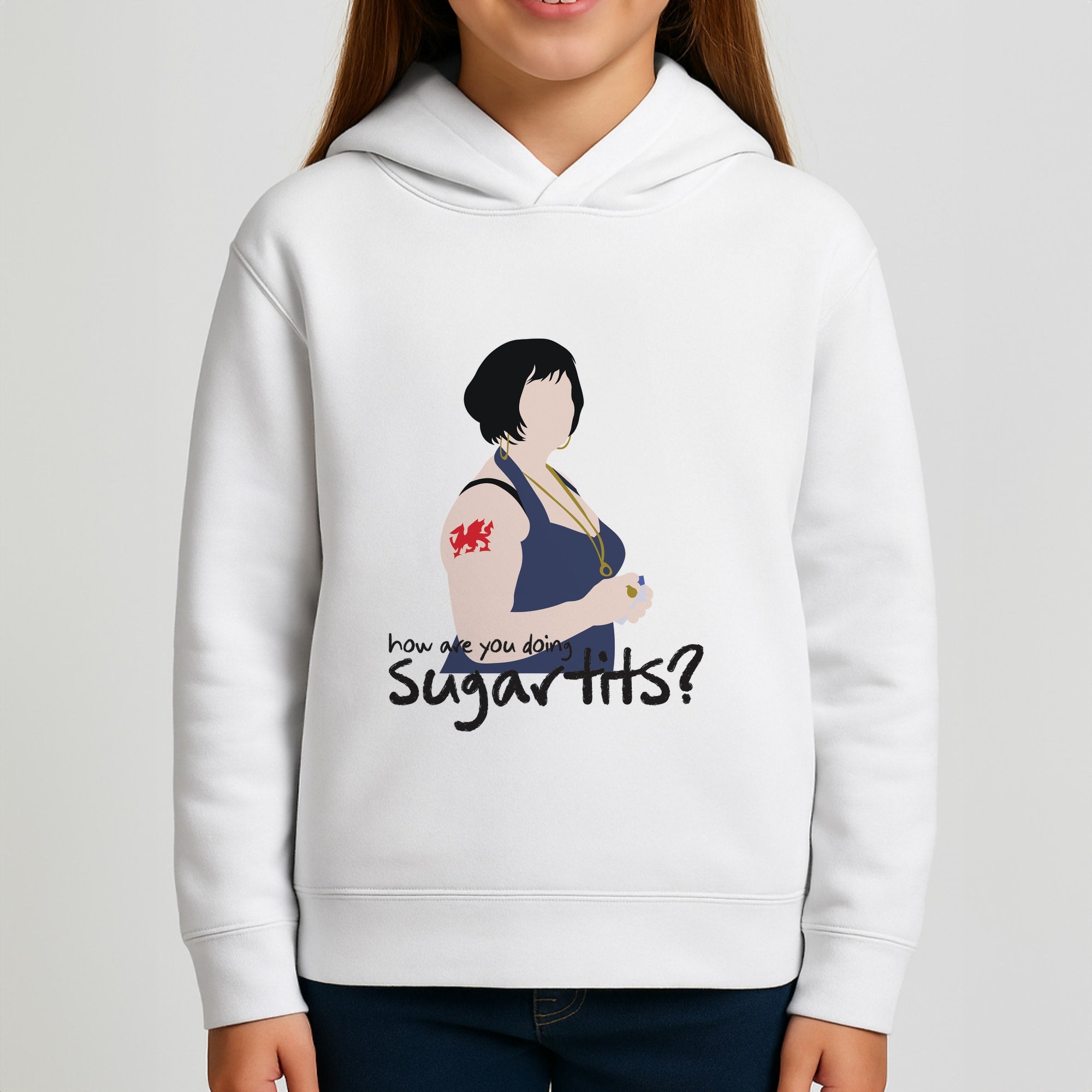 How You Doing? Girls Hoodie