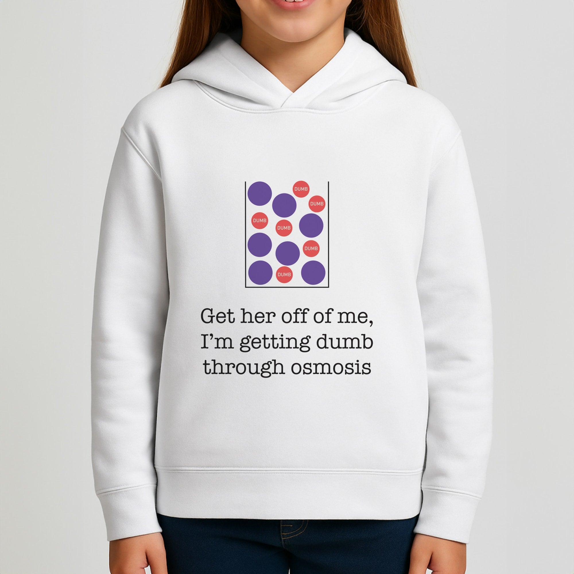 Dumb Osmosis Girls Hoodie