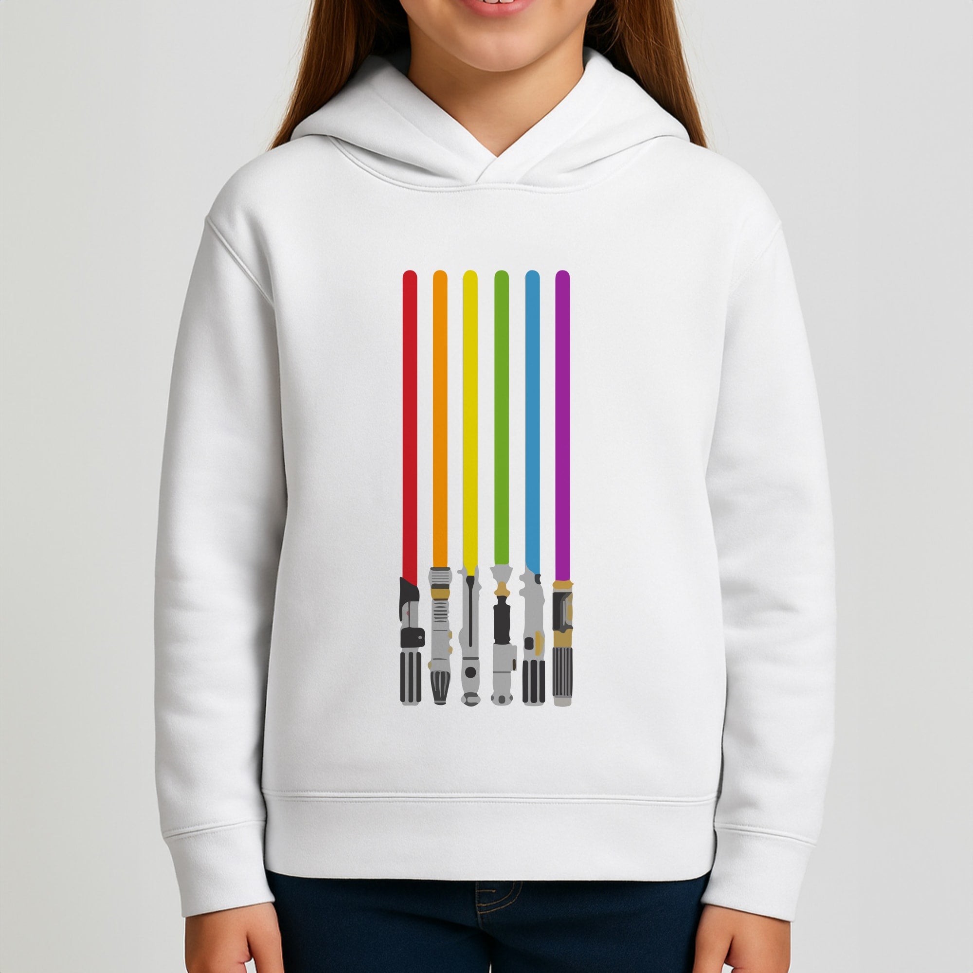 Lightsabers Girls Hoodie