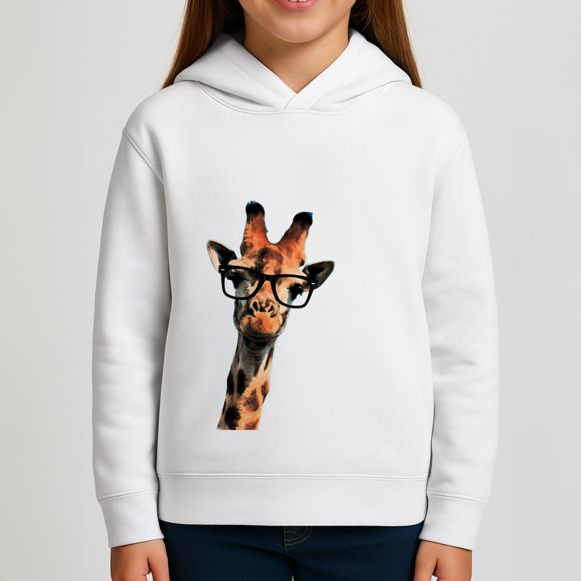 Hipster Giraffe Tumblr Girls Hoodie