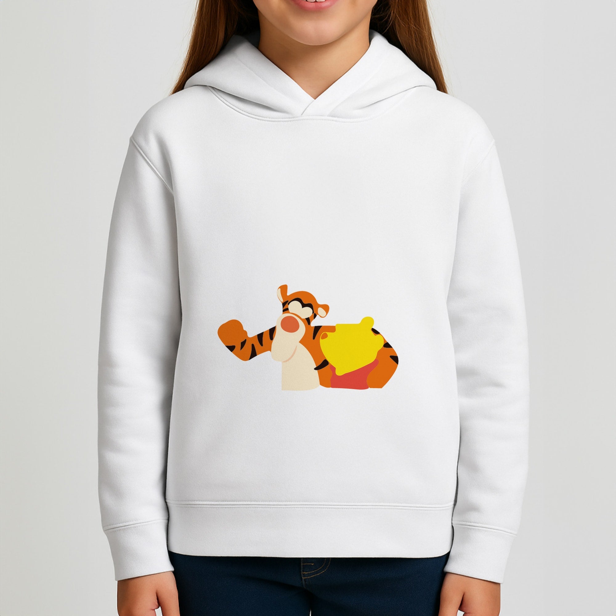 Tiger and Winnie - Winnie Girls Hoodie