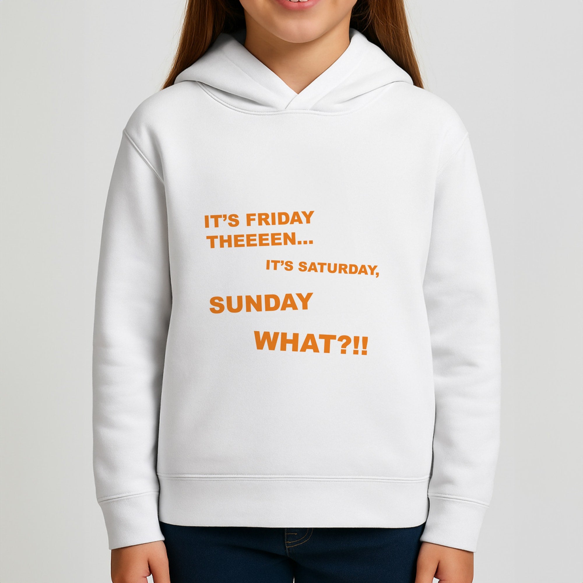 It's Friday Theeeen Girls Hoodie