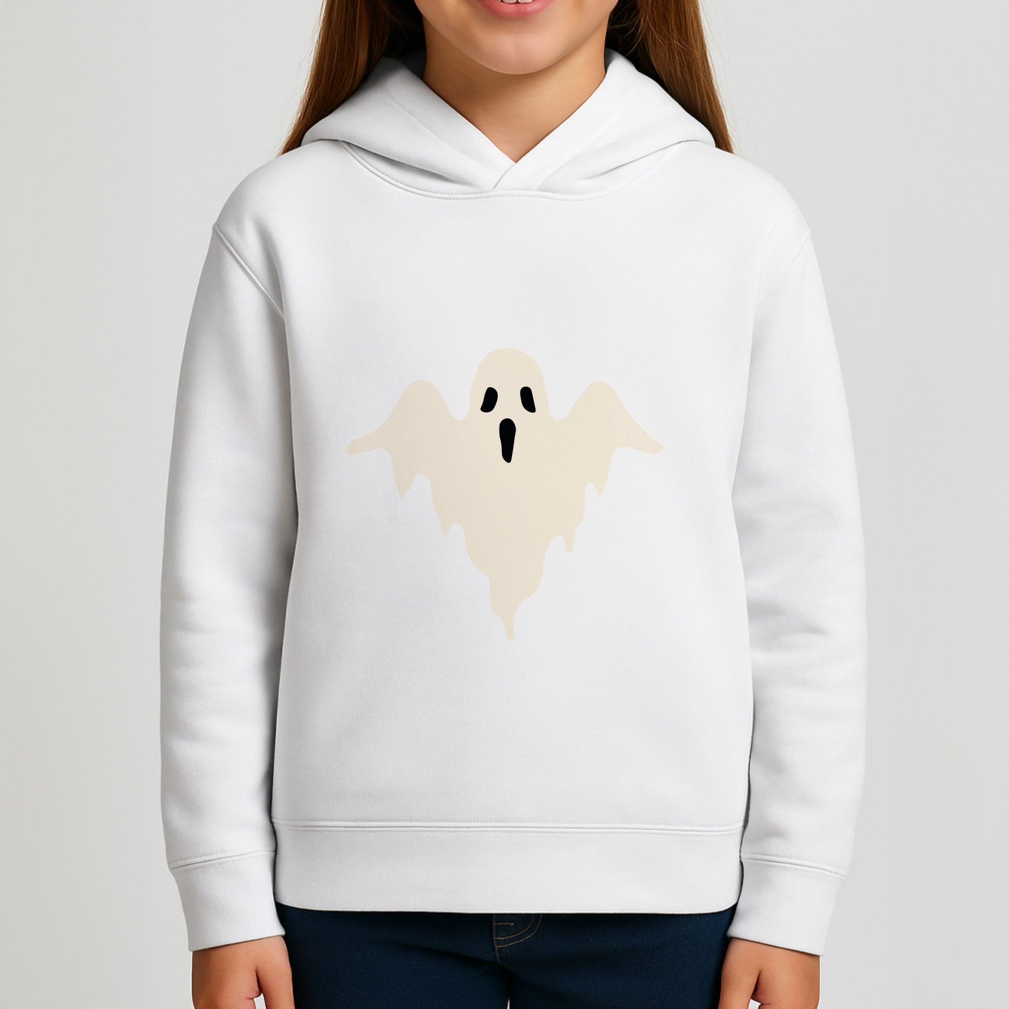 Halloween Pattern 17 Girls Hoodie