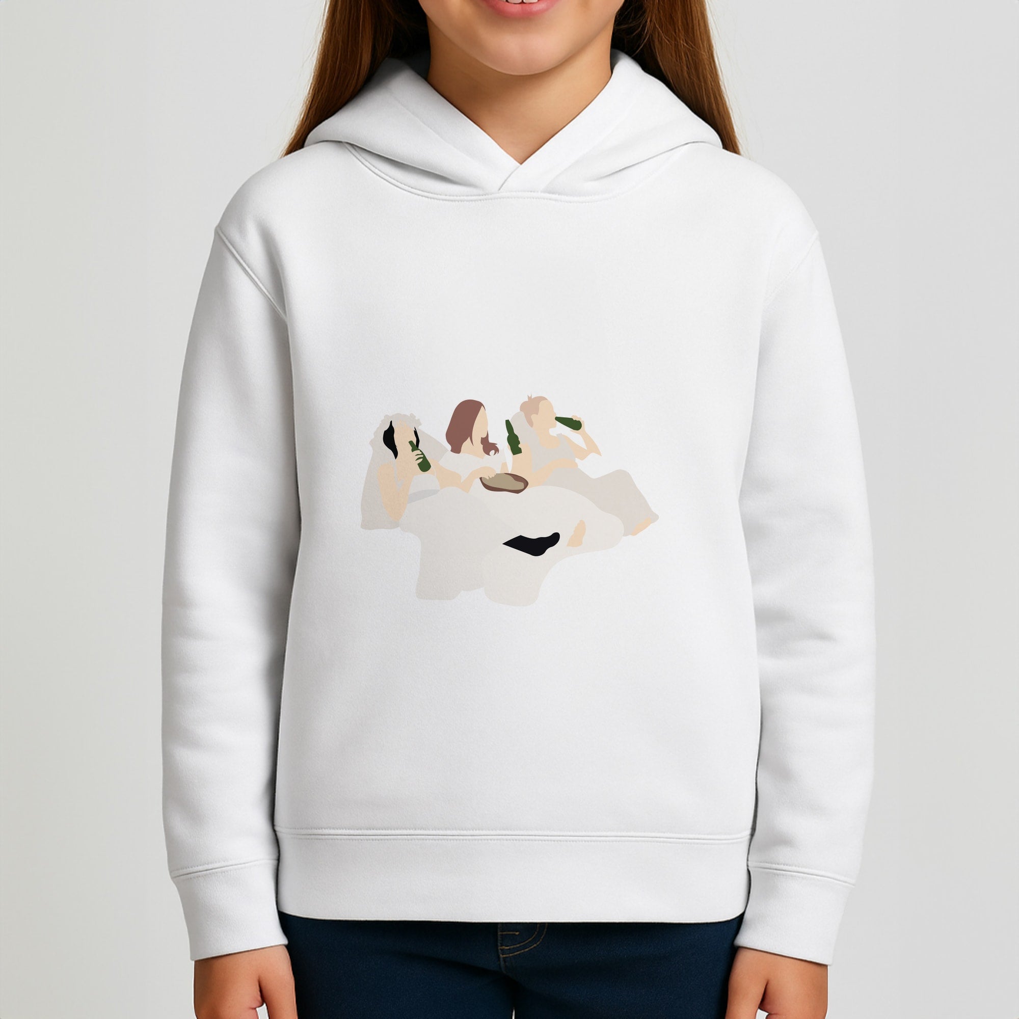Wedding Chill Girls Hoodie