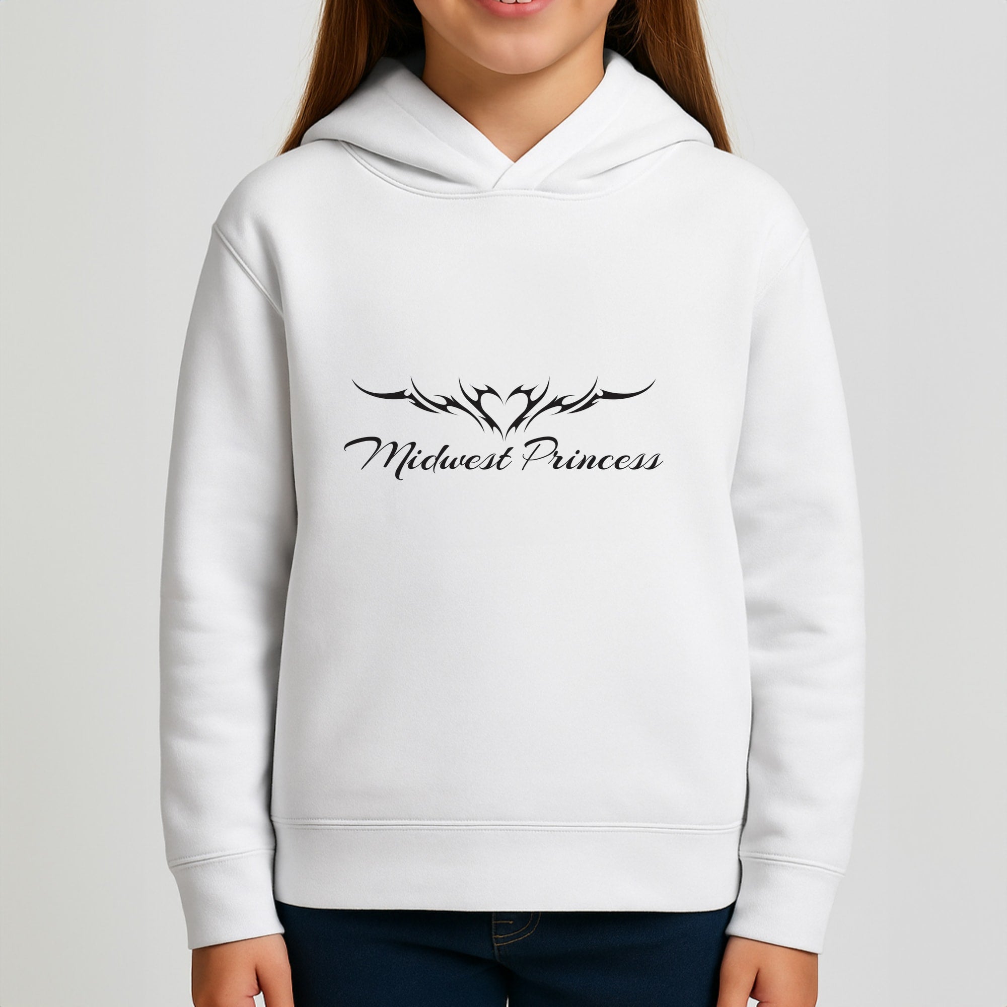 Midwest Princess Tattoo Kids Hoodie