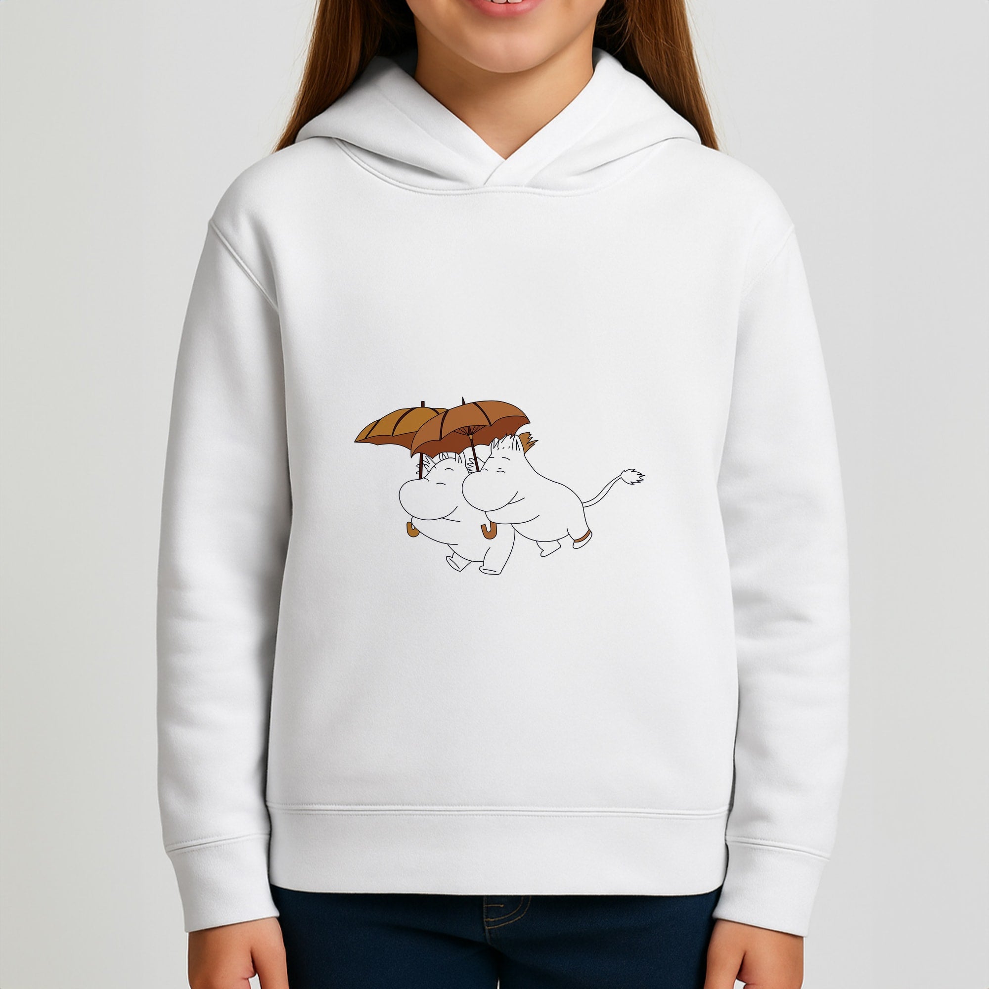 Moom Umbrellas Girls Hoodie