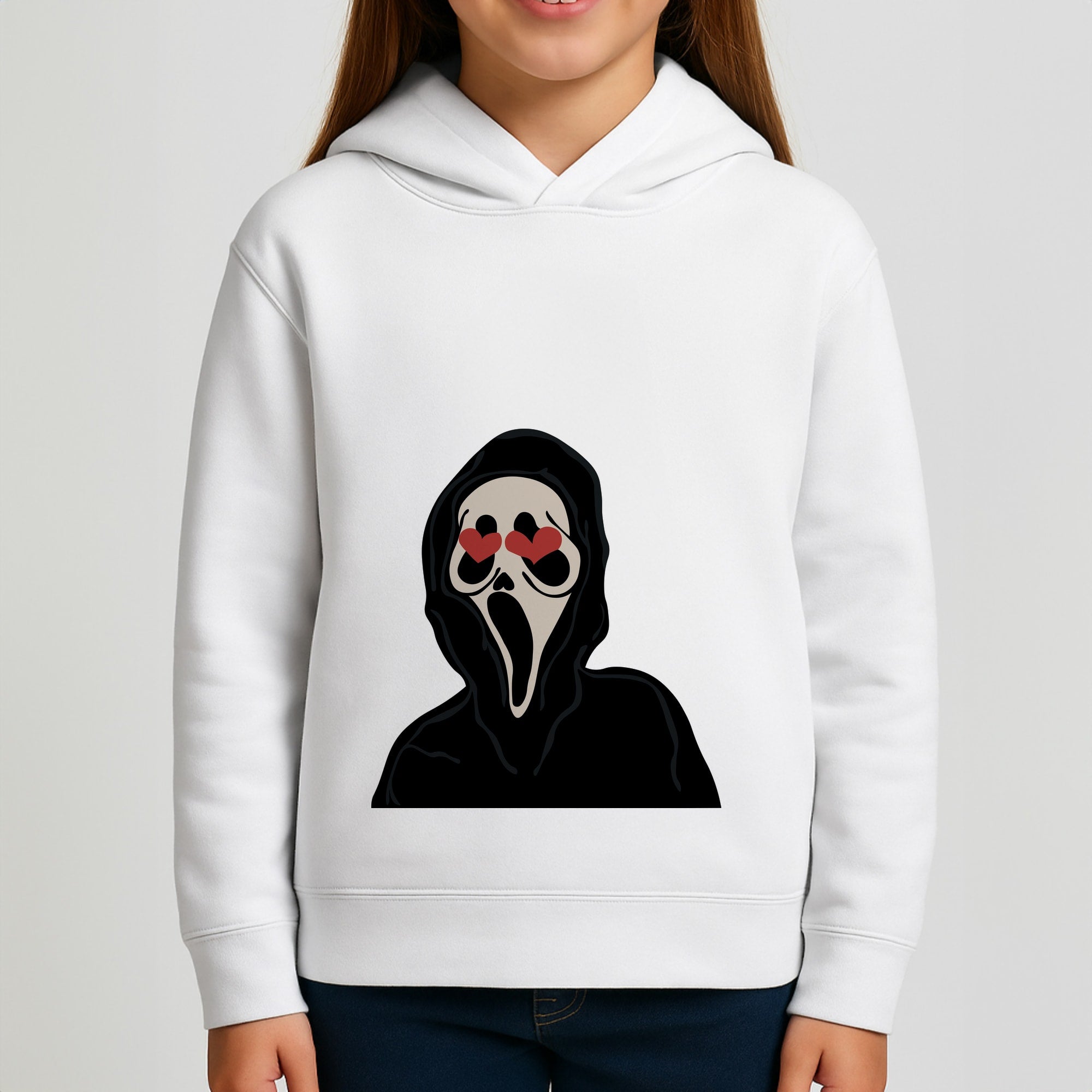 Love Eyes - Halloween Girls Hoodie
